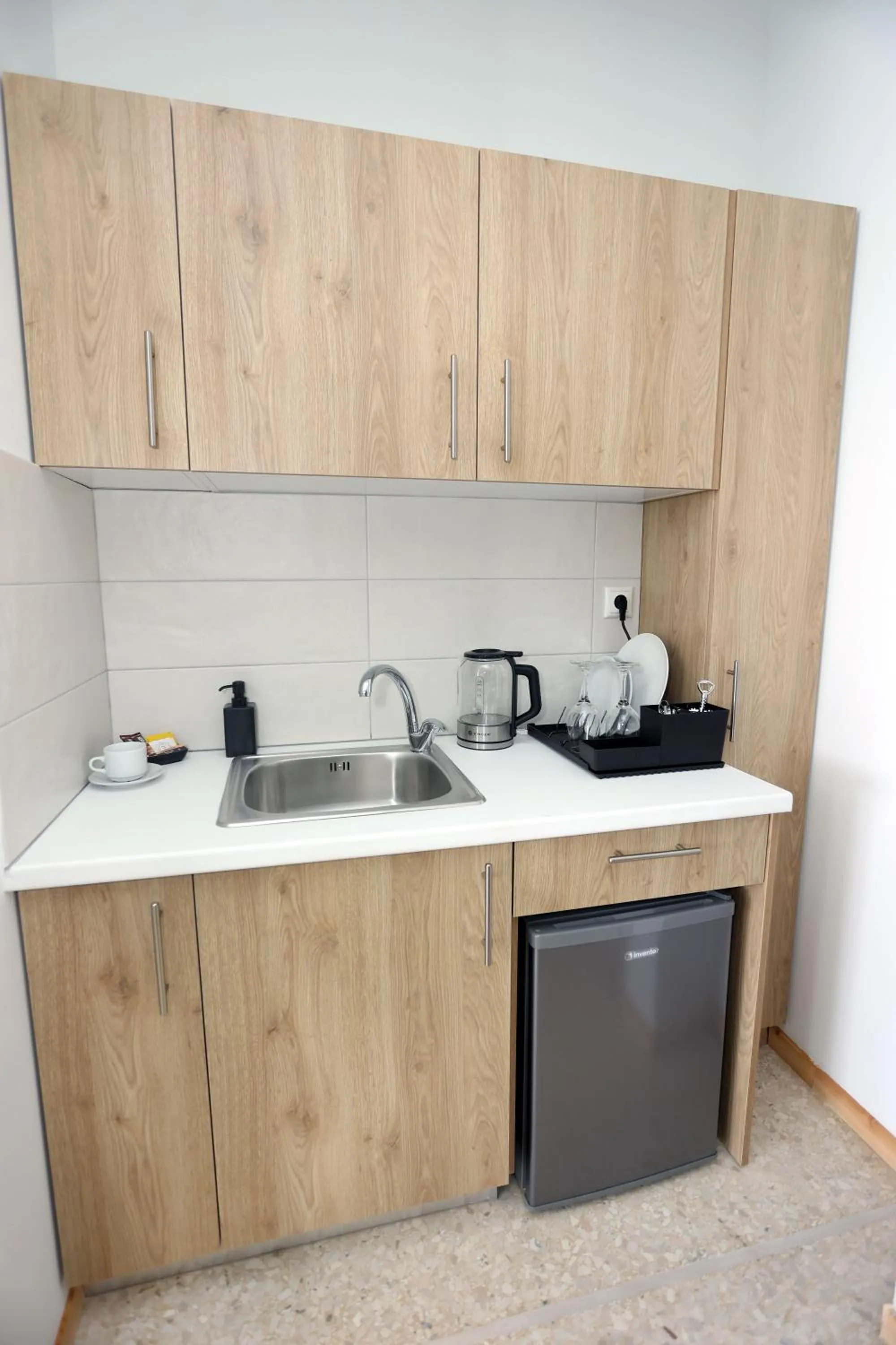 Kitchen or kitchenette in Old Town Hall Suites and Apartments