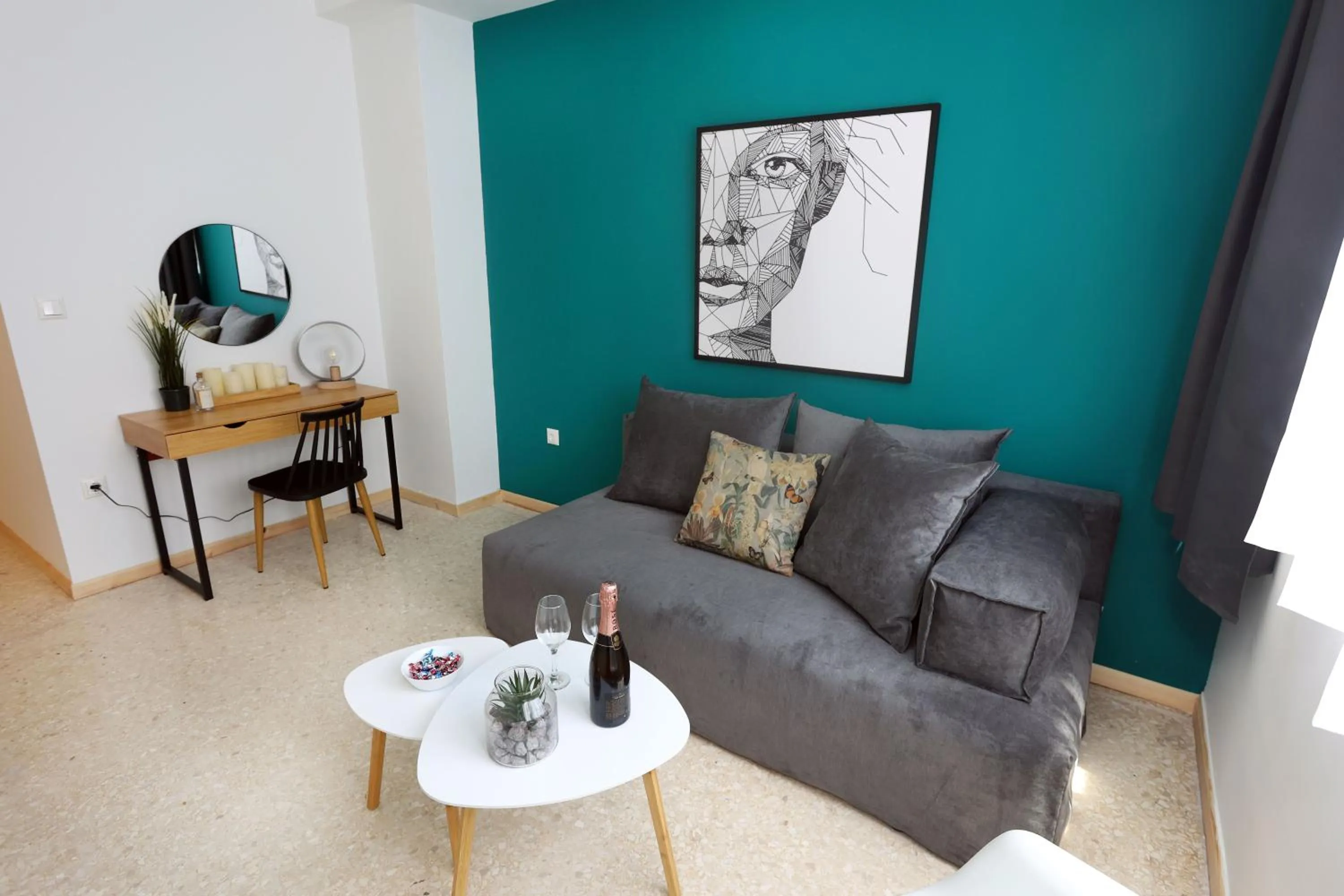 Living room in Old Town Hall Suites and Apartments