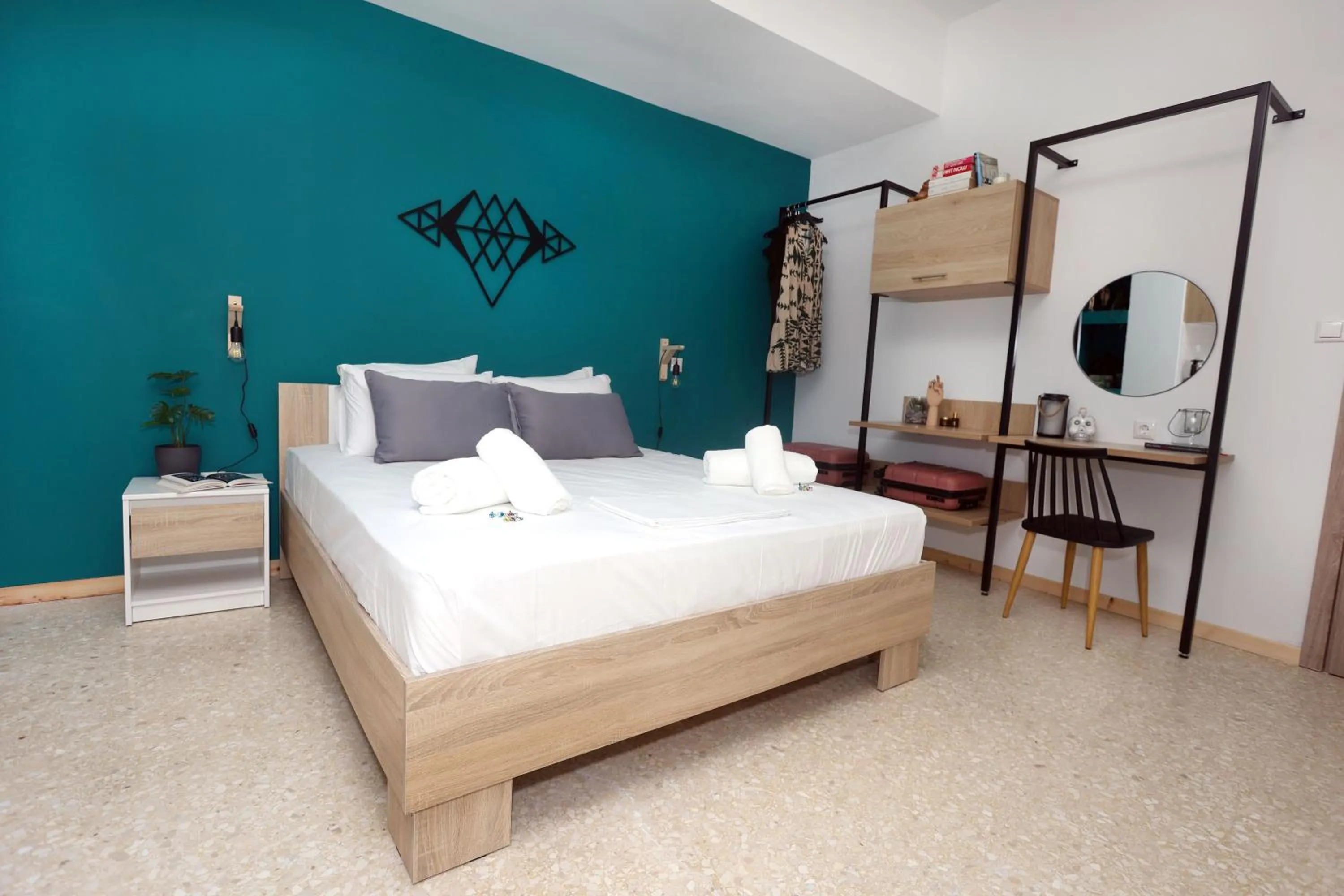 Bed in Old Town Hall Suites and Apartments