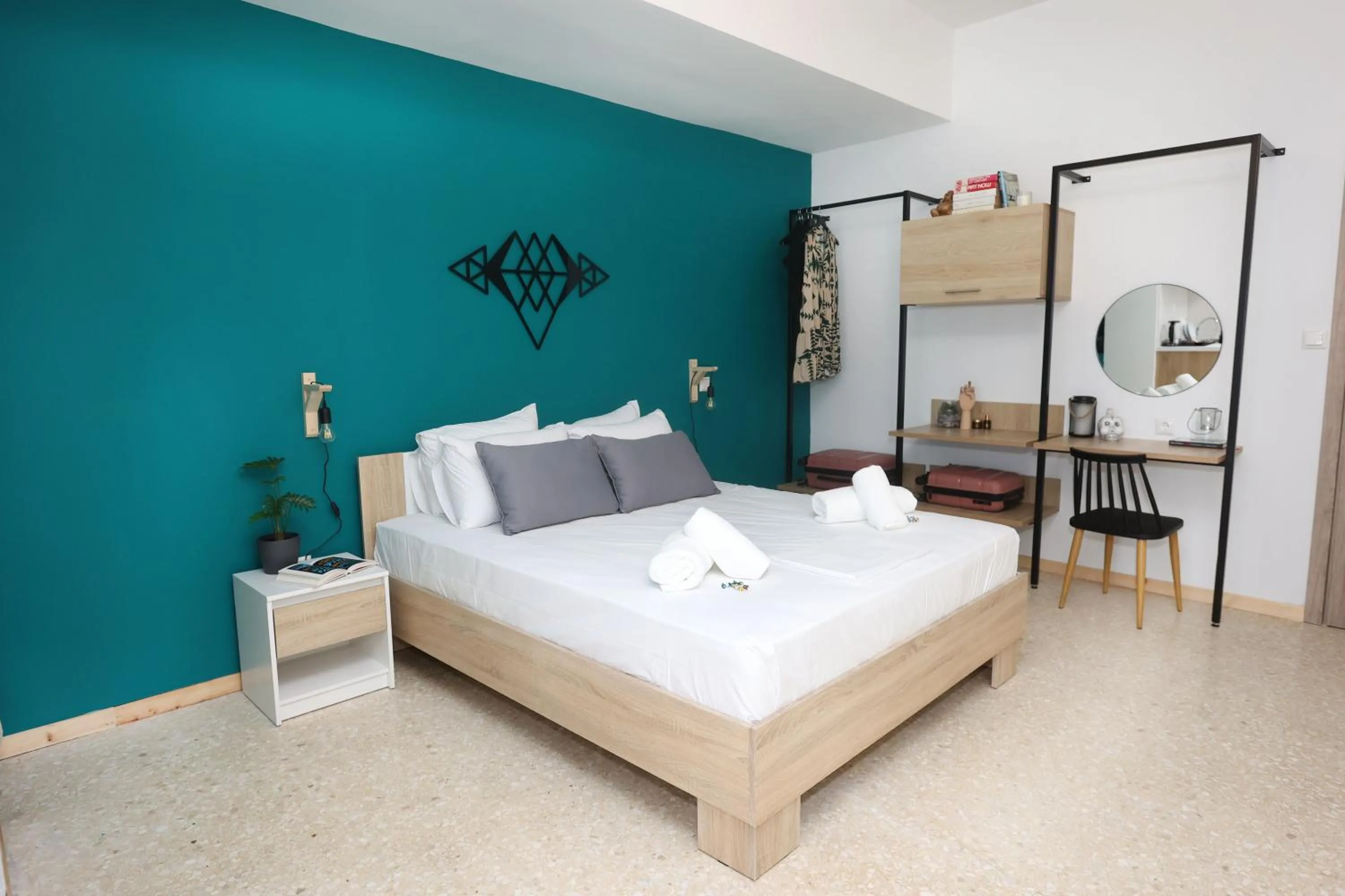 Bed in Old Town Hall Suites and Apartments