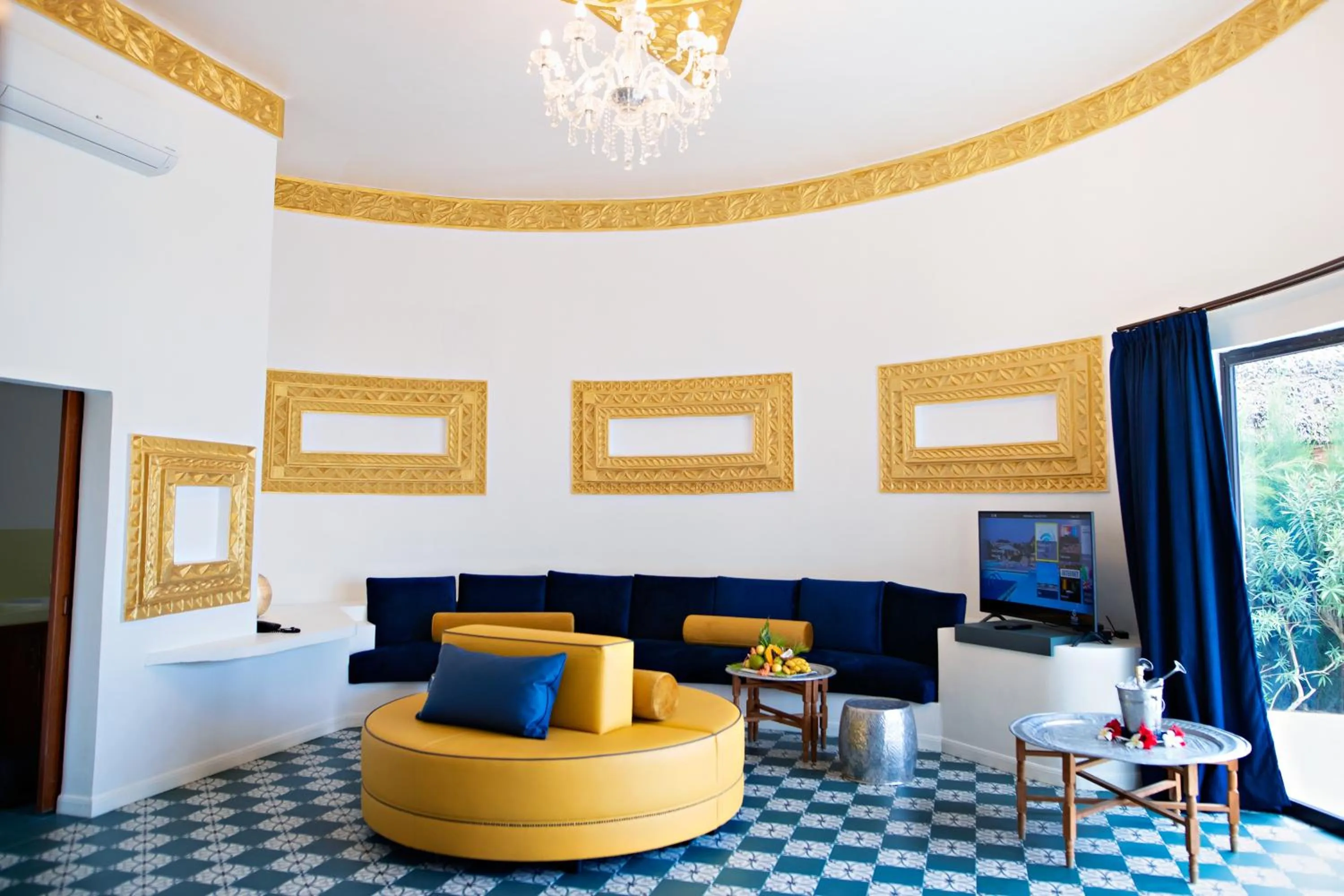 Living room in Gold Zanzibar Beach House & Spa