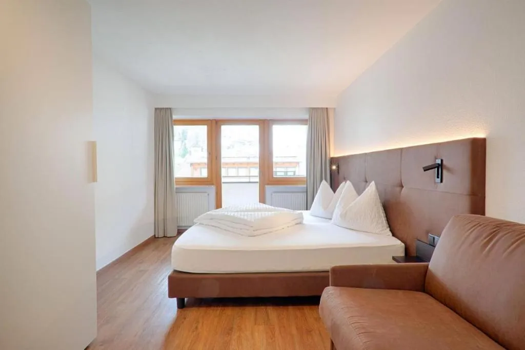 Bed in Mountain Living Apartments