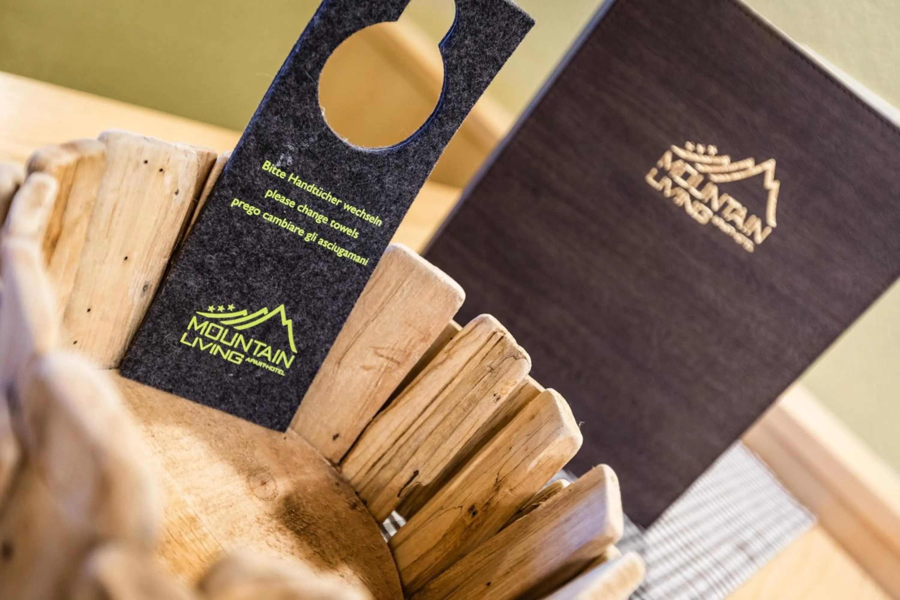 Decorative detail in Mountain Living Apartments