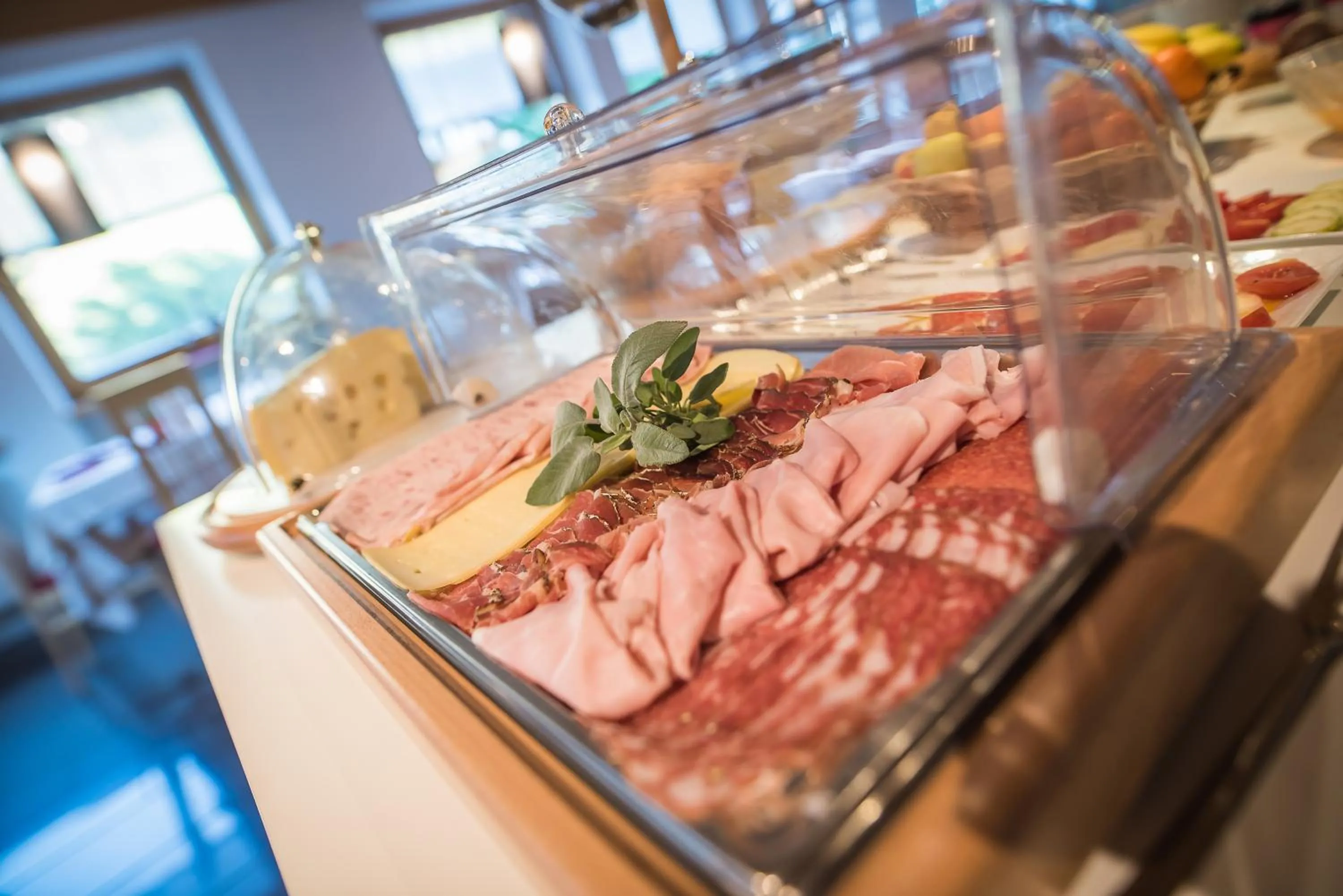 Italian breakfast in Mountain Living Apartments