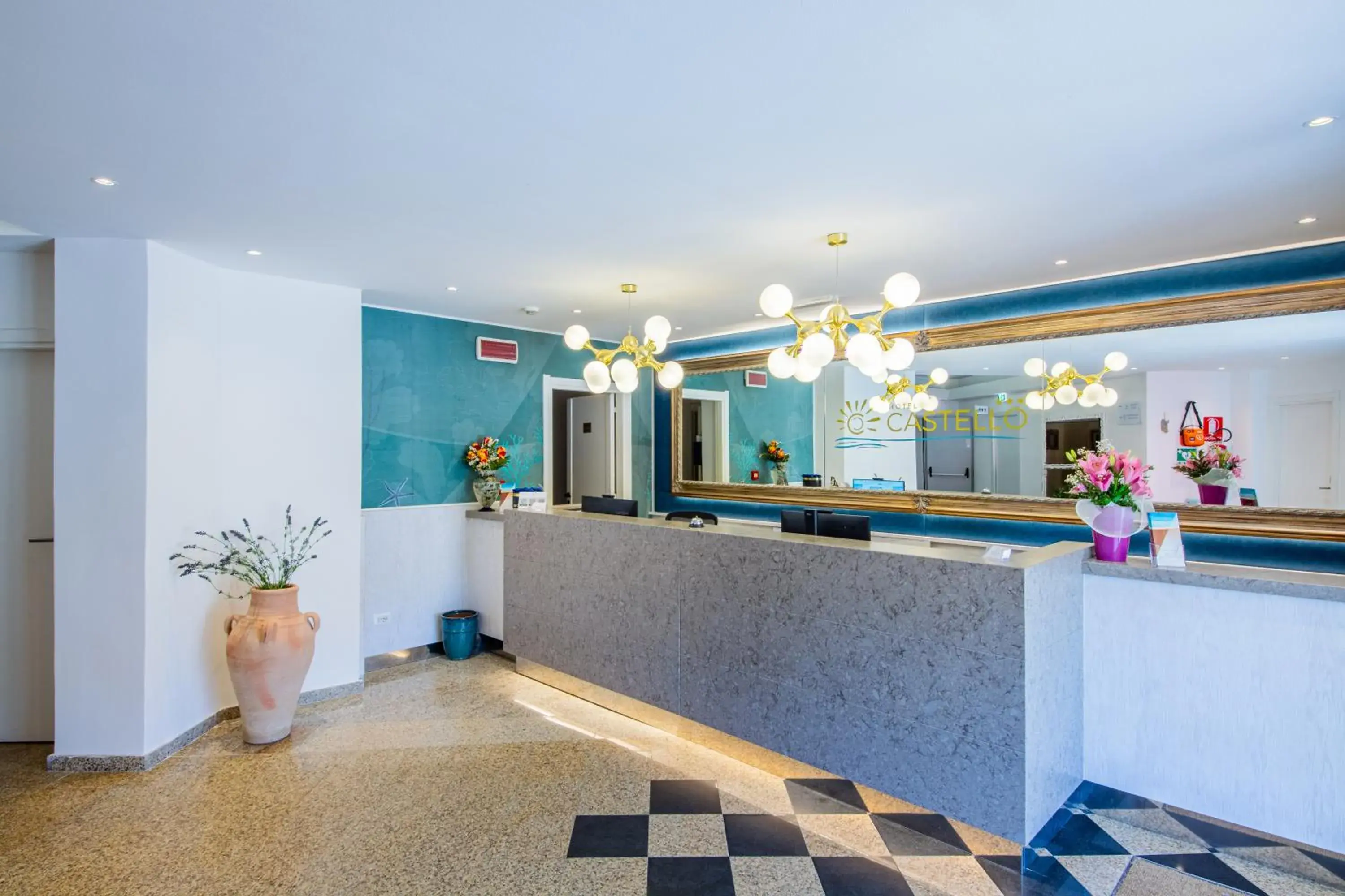 Lobby or reception in Hotel Castello Lobby or reception in Hotel Castello