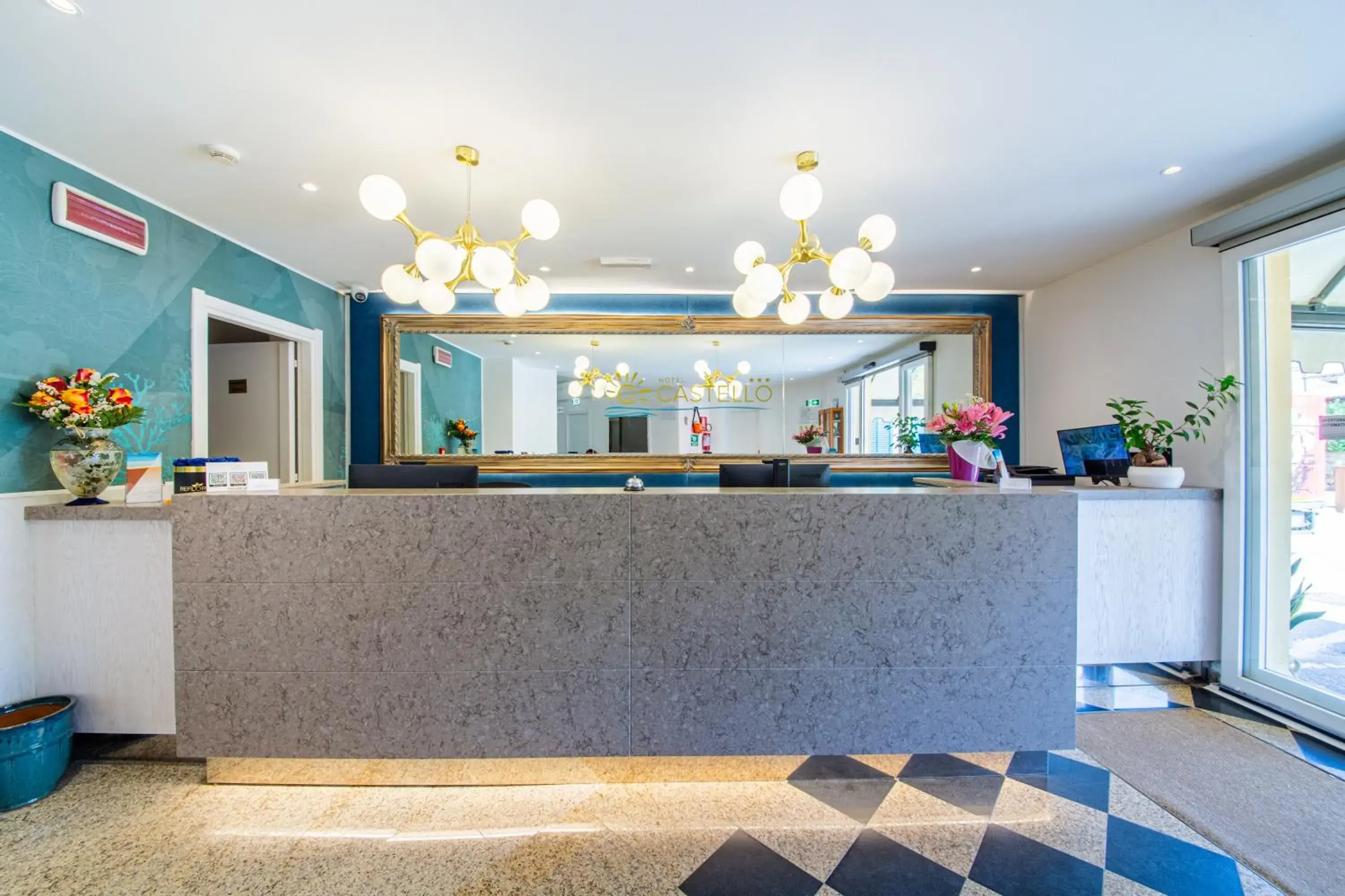 Lobby or reception in Hotel Castello Lobby or reception in Hotel Castello