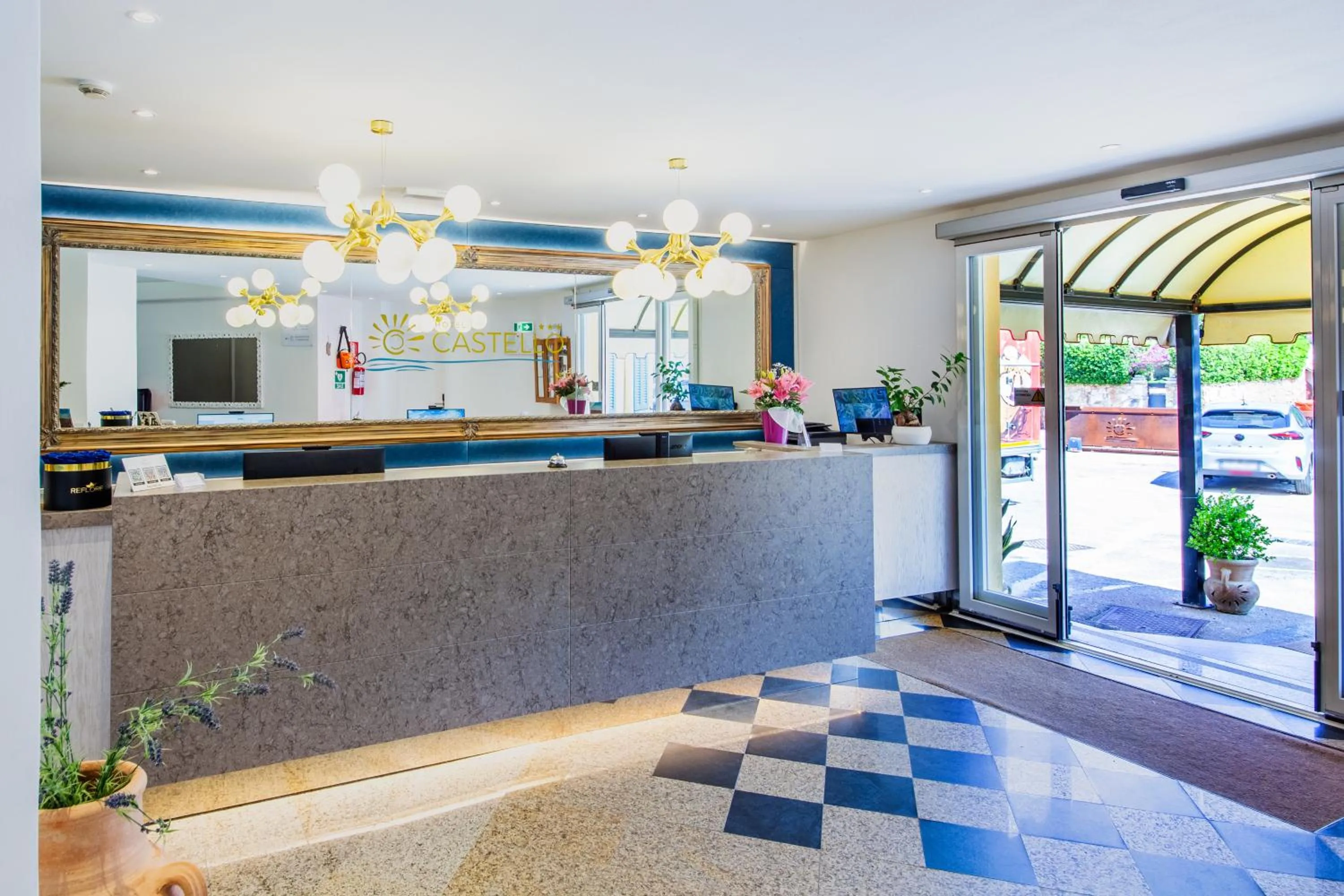 Lobby or reception in Hotel Castello