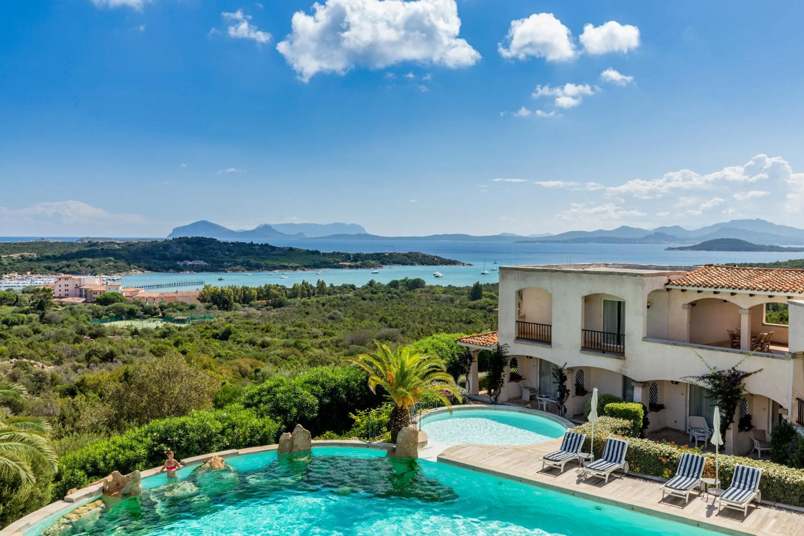 Natural landscape in Petra Bianca