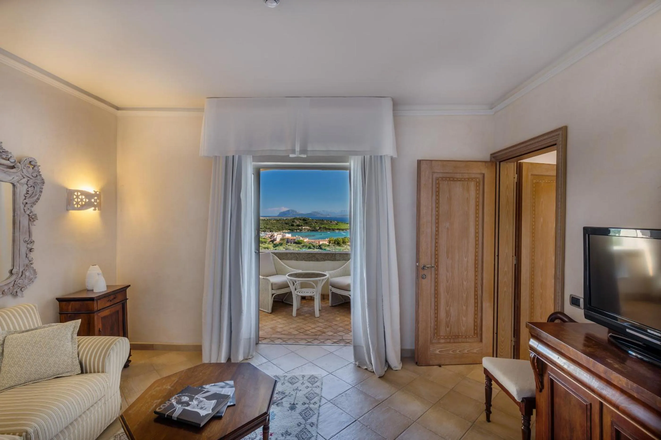 Bedroom in Petra Bianca