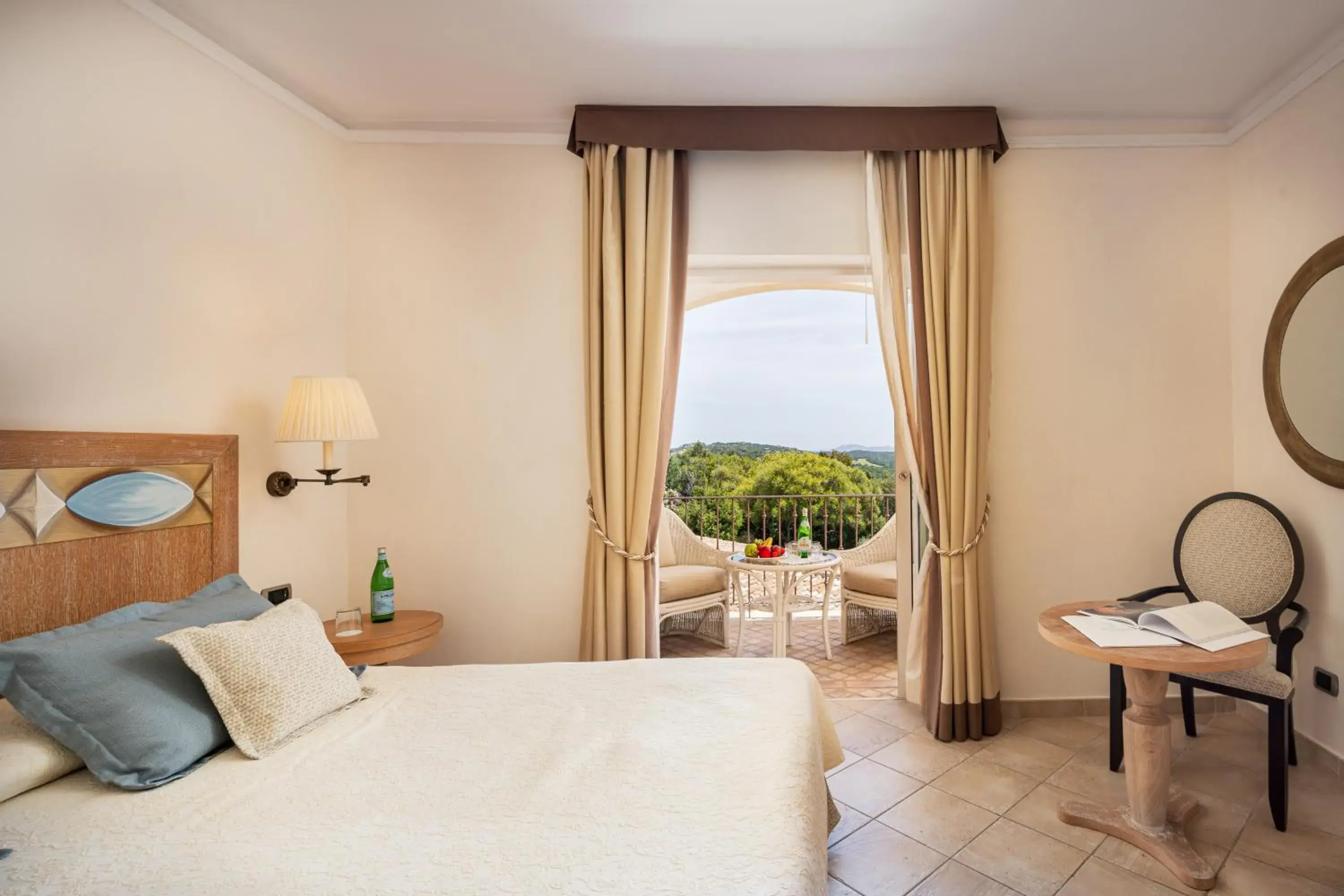 Superior Double Room with Garden View in Petra Bianca Superior Double Room with Garden View in Petra Bianca