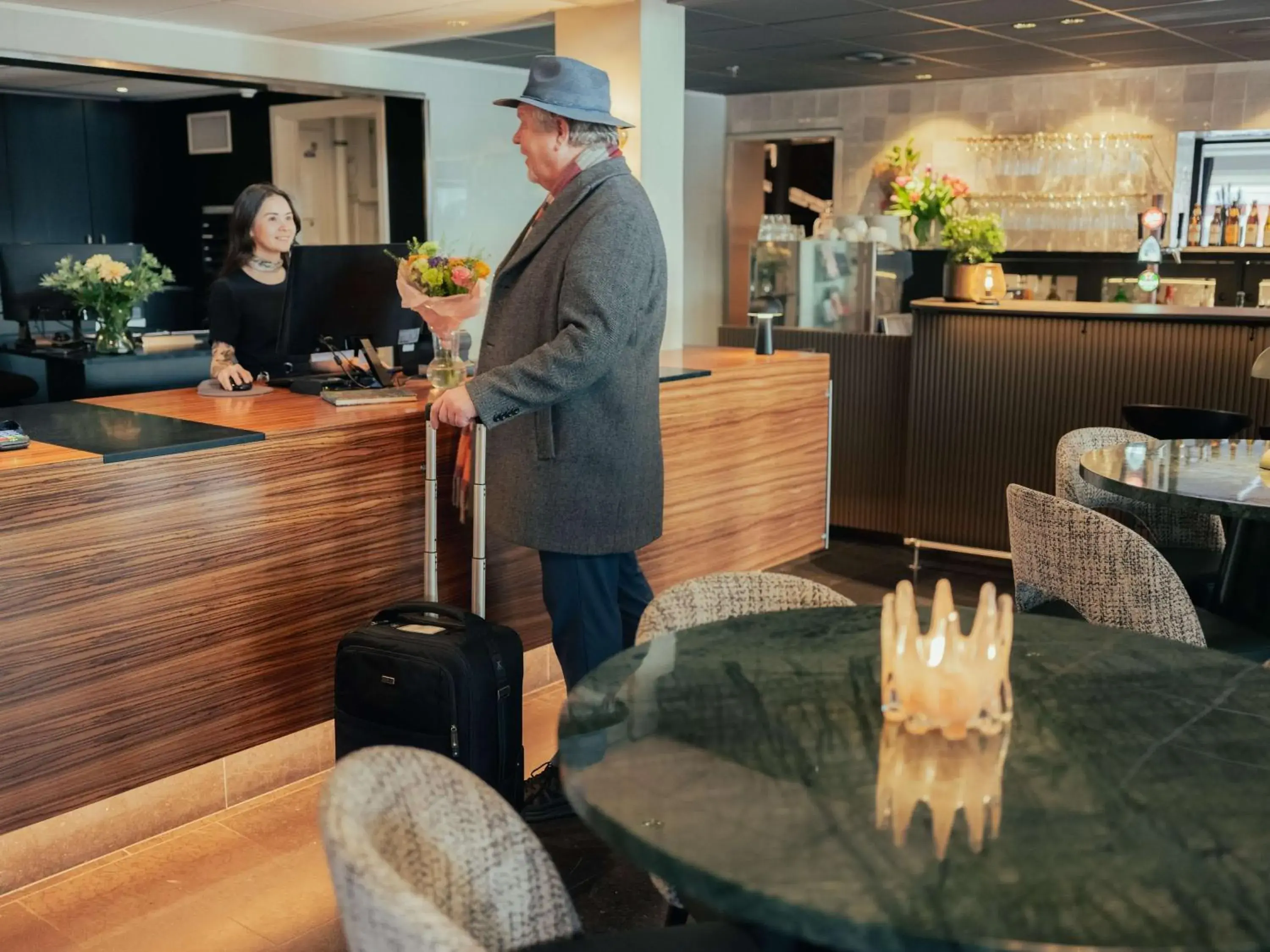 Lobby or reception in Best Western Plus John Bauer Hotel Lobby or reception in Best Western Plus John Bauer Hotel