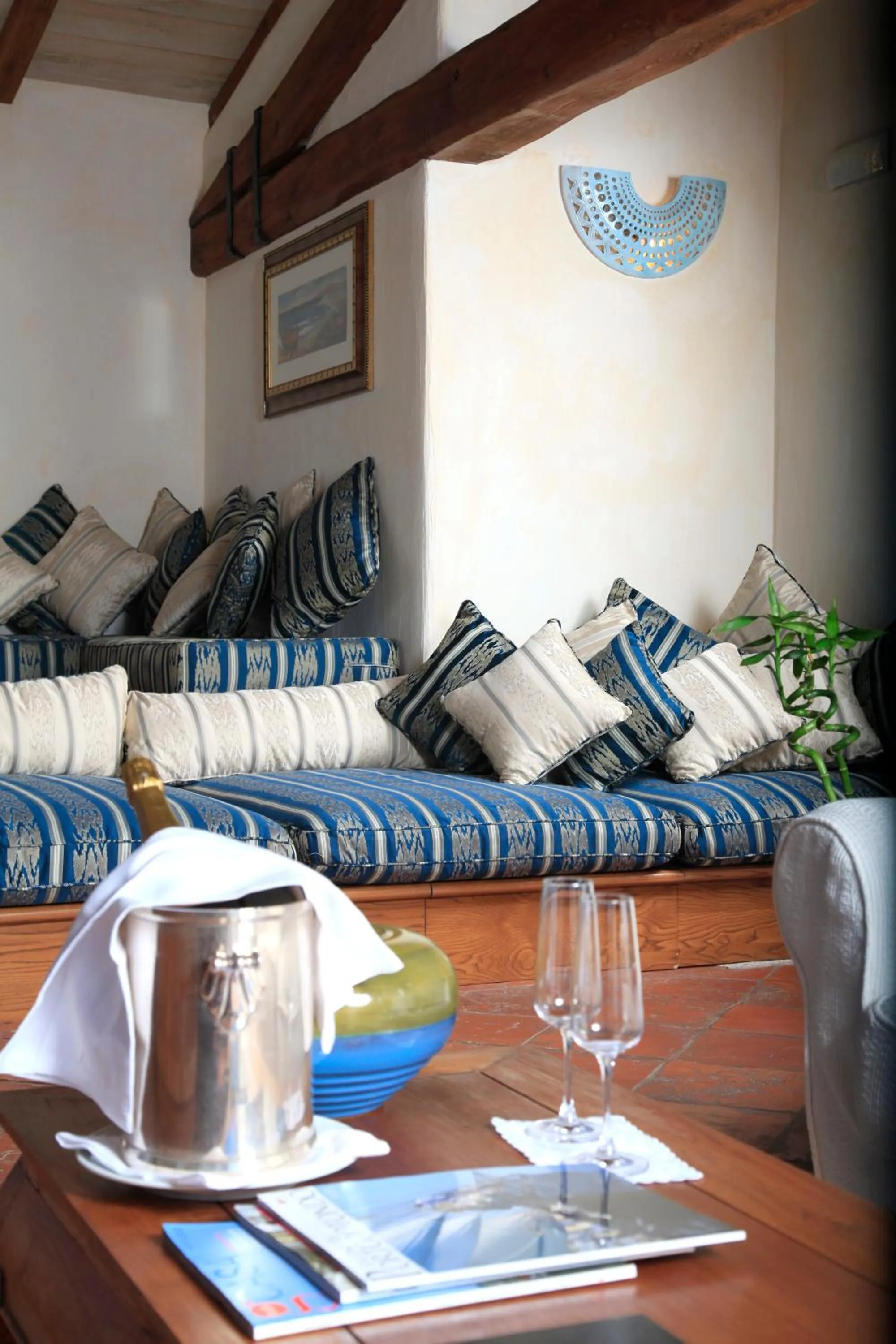 Seating area in Hotel Sporting