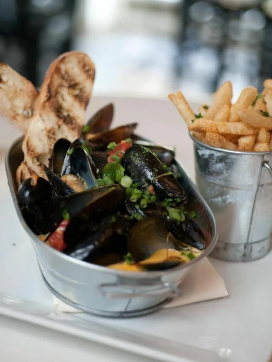 Food close-up in The Tidewater Inn