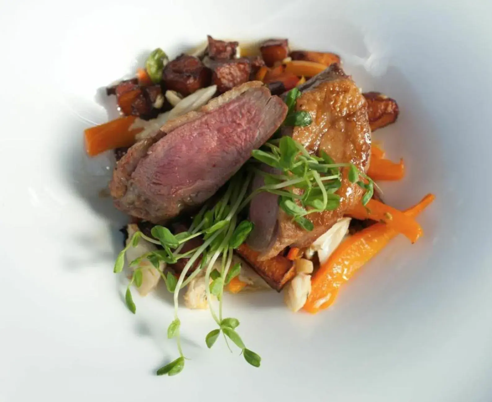 Food close-up in The Tidewater Inn Food close-up in The Tidewater Inn