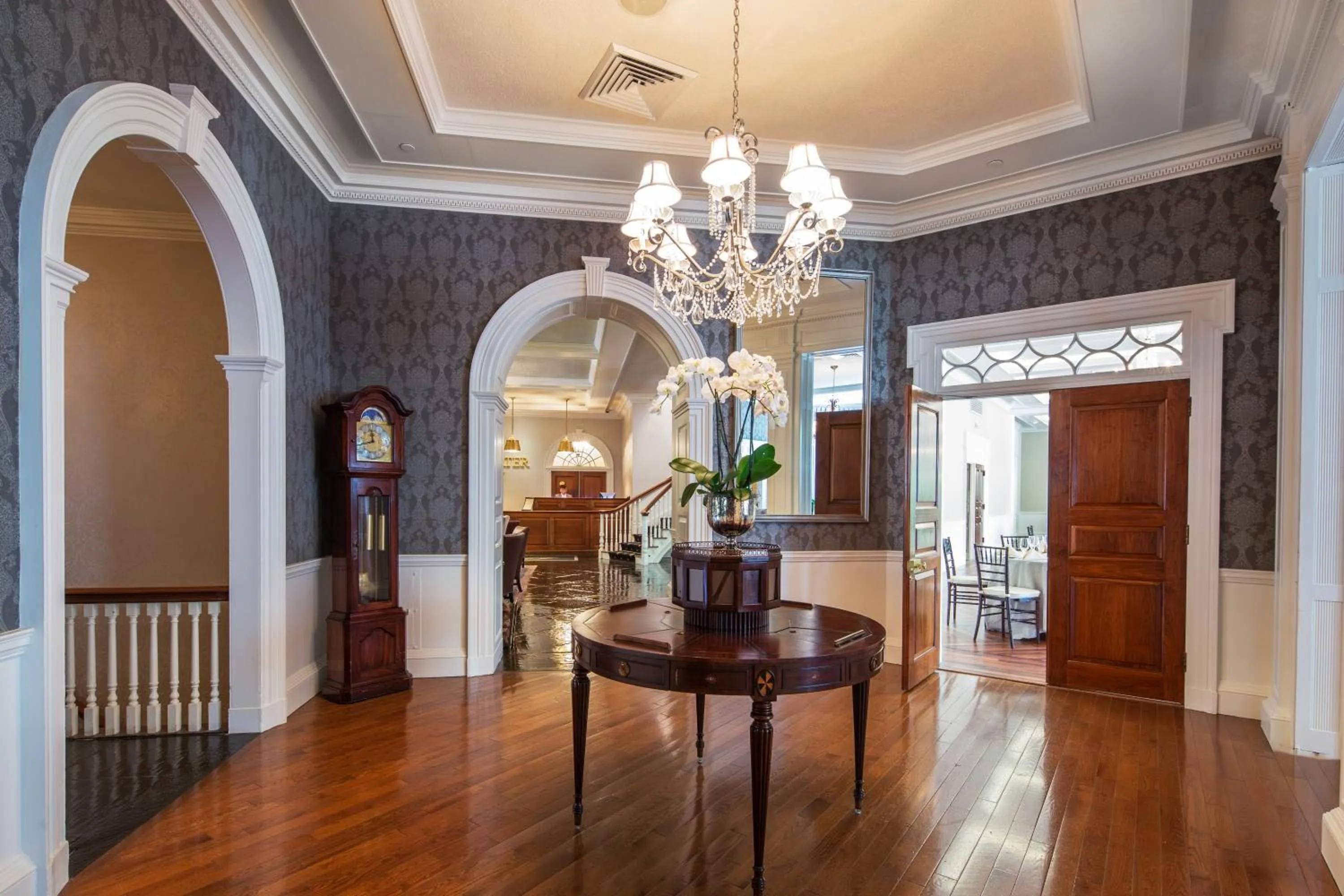 Decorative detail in The Tidewater Inn