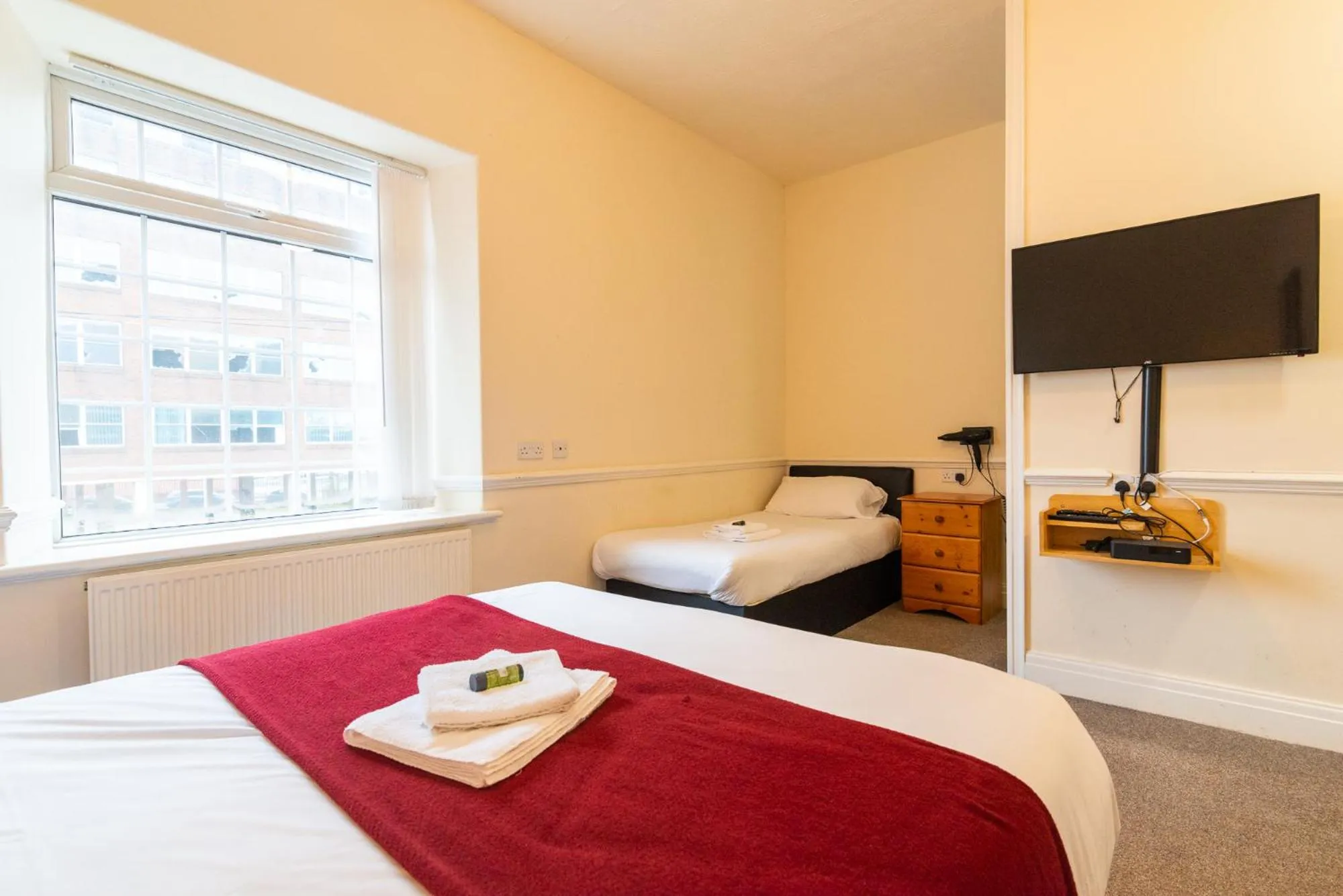 Bed in Old Trafford Stadium Hotel