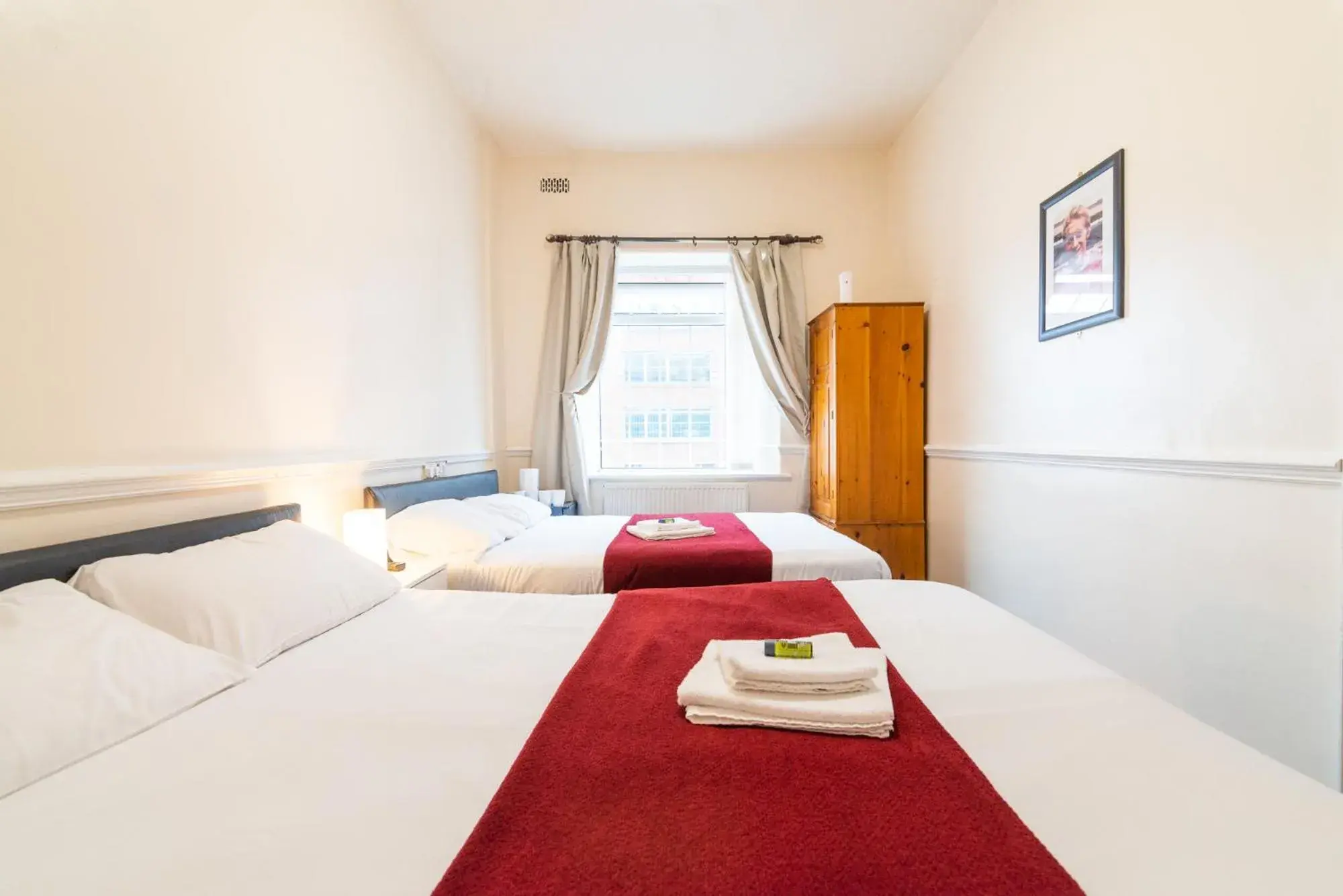 Bed in Old Trafford Stadium Hotel
