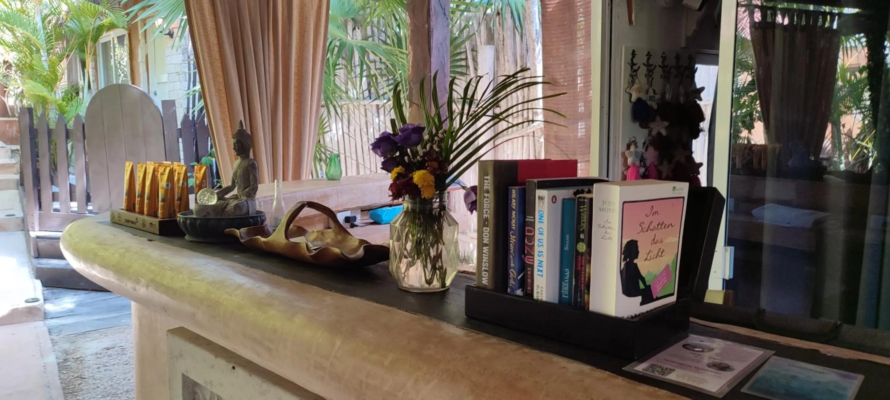 Lobby or reception in Villa Las Estrellas Tulum - located at the party zone