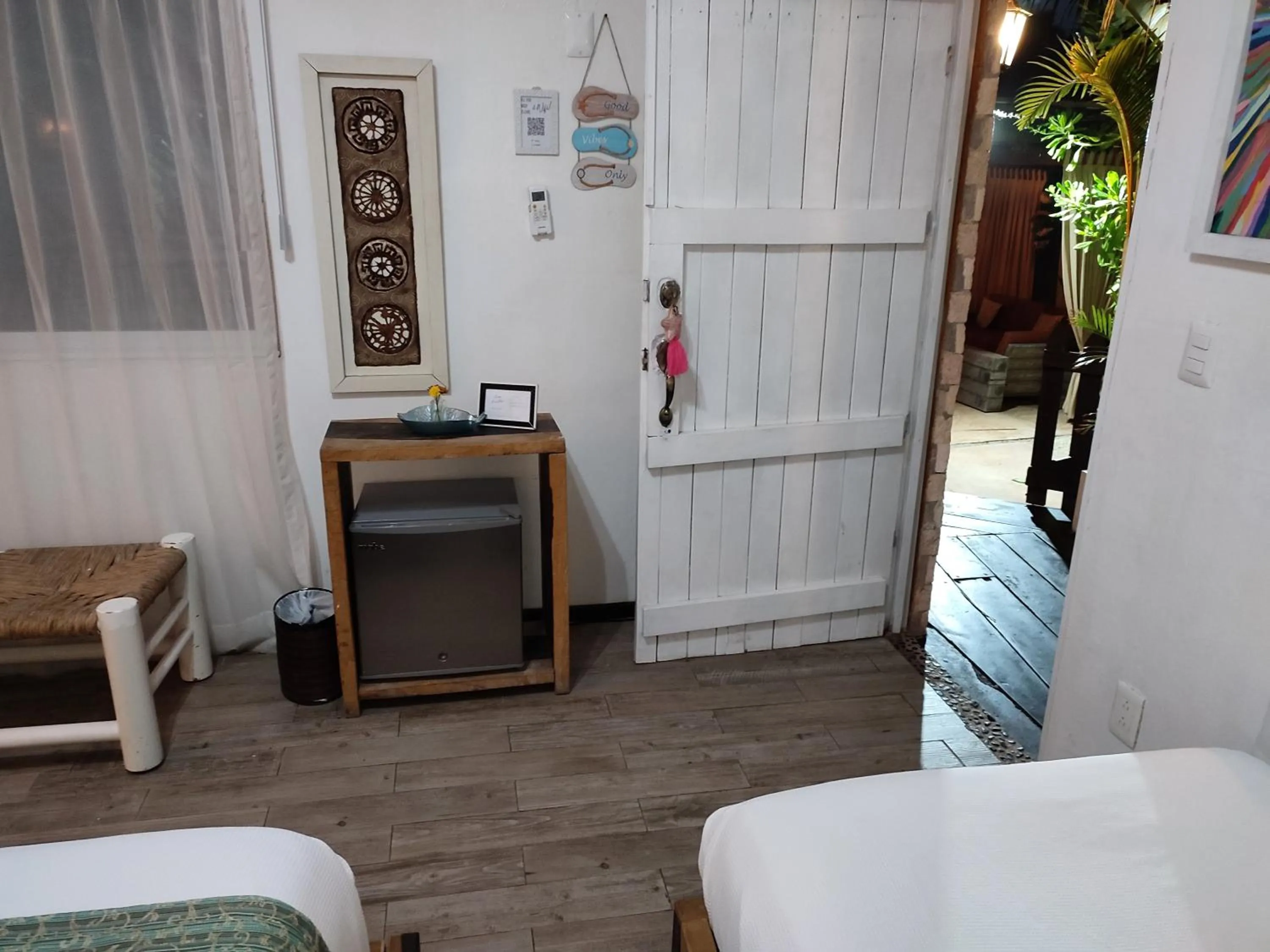 Photo of the whole room, Bed in Villa Las Estrellas Tulum - located at the party zone