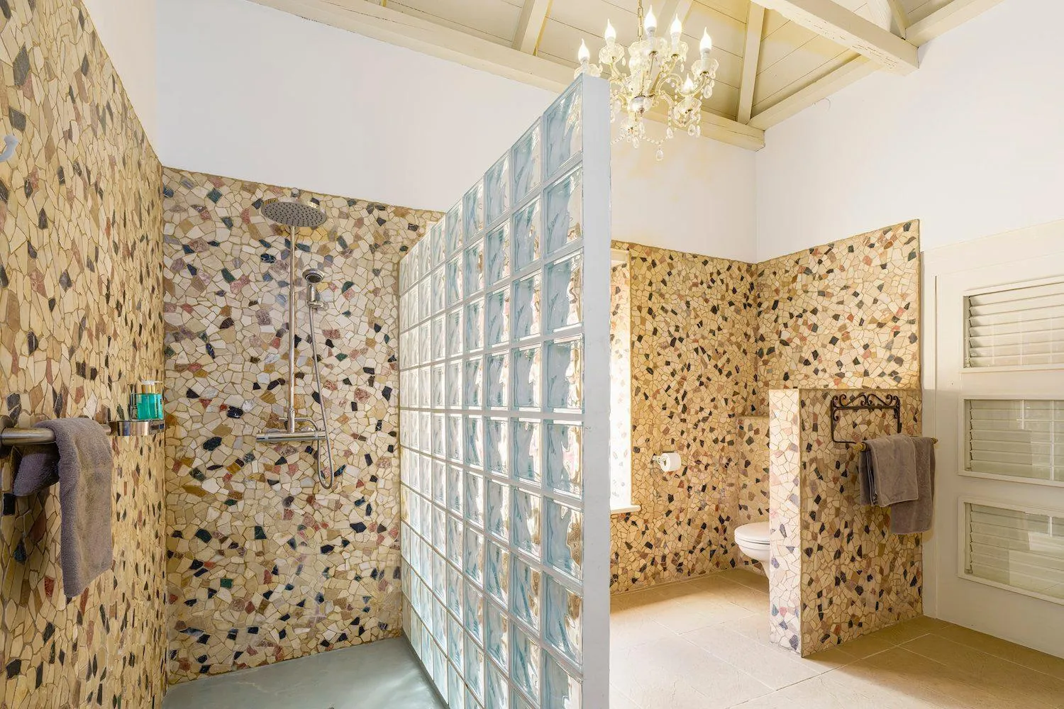 Shower in Villa Tokara