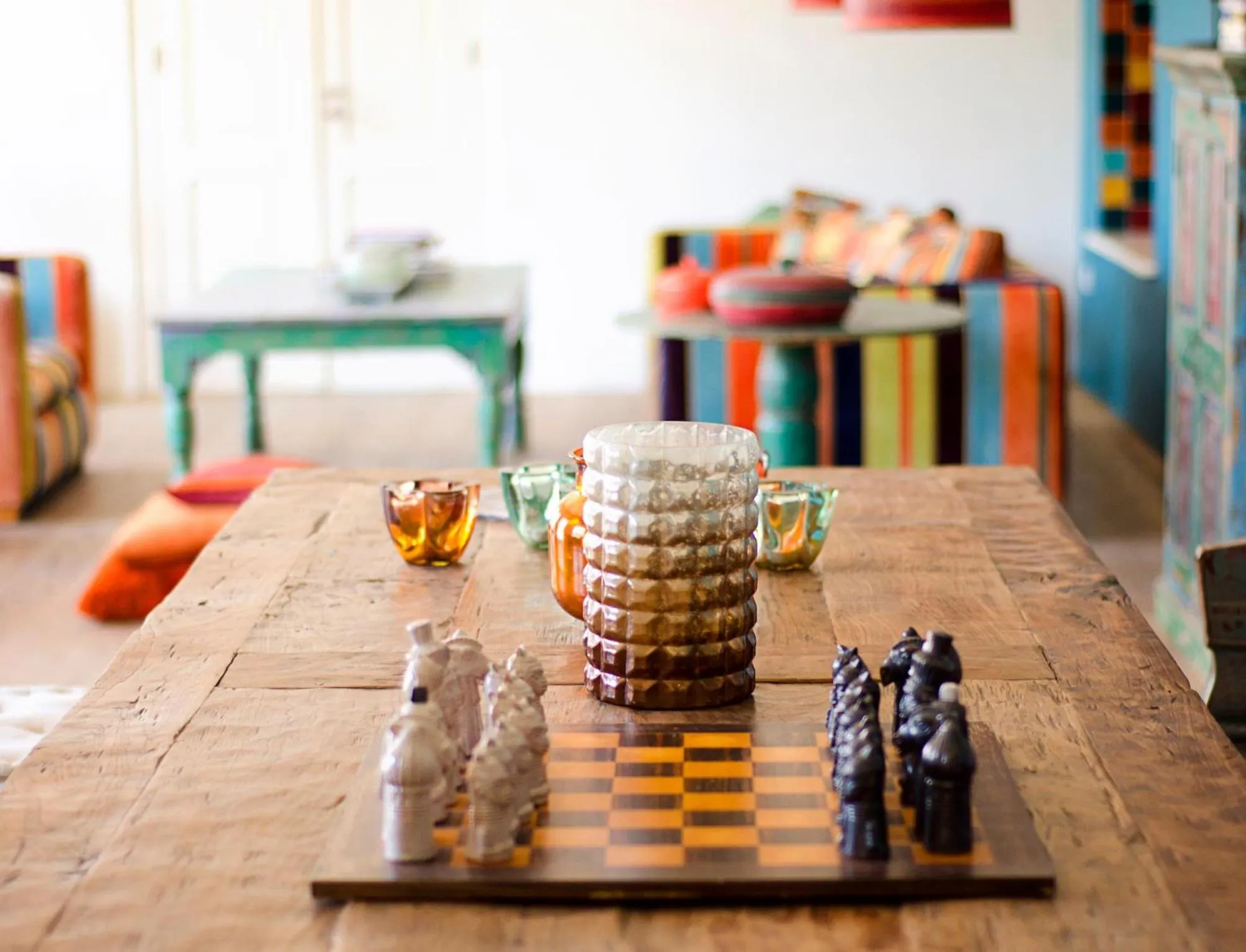 Living room in Villa Tokara