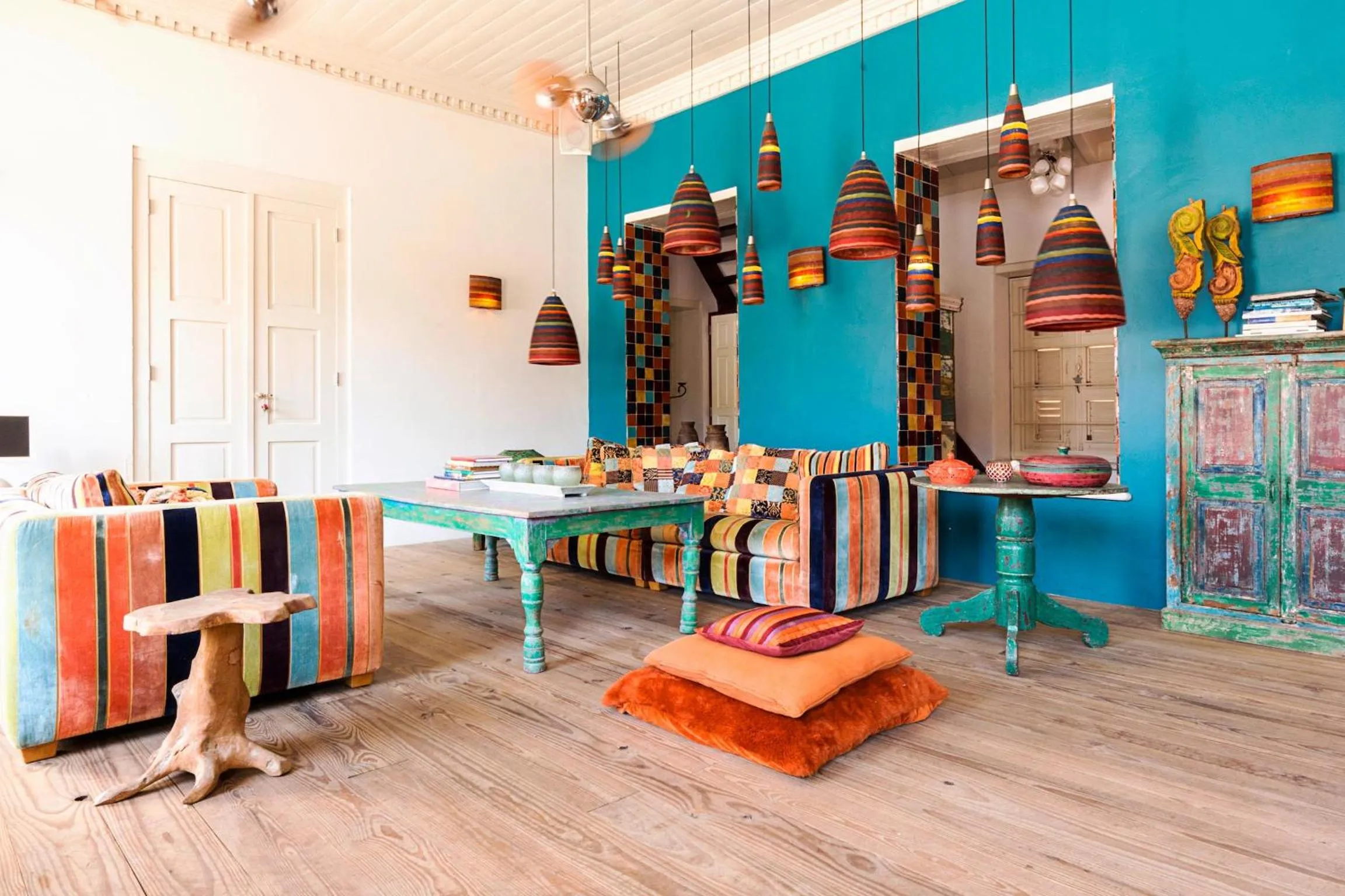 Living room in Villa Tokara