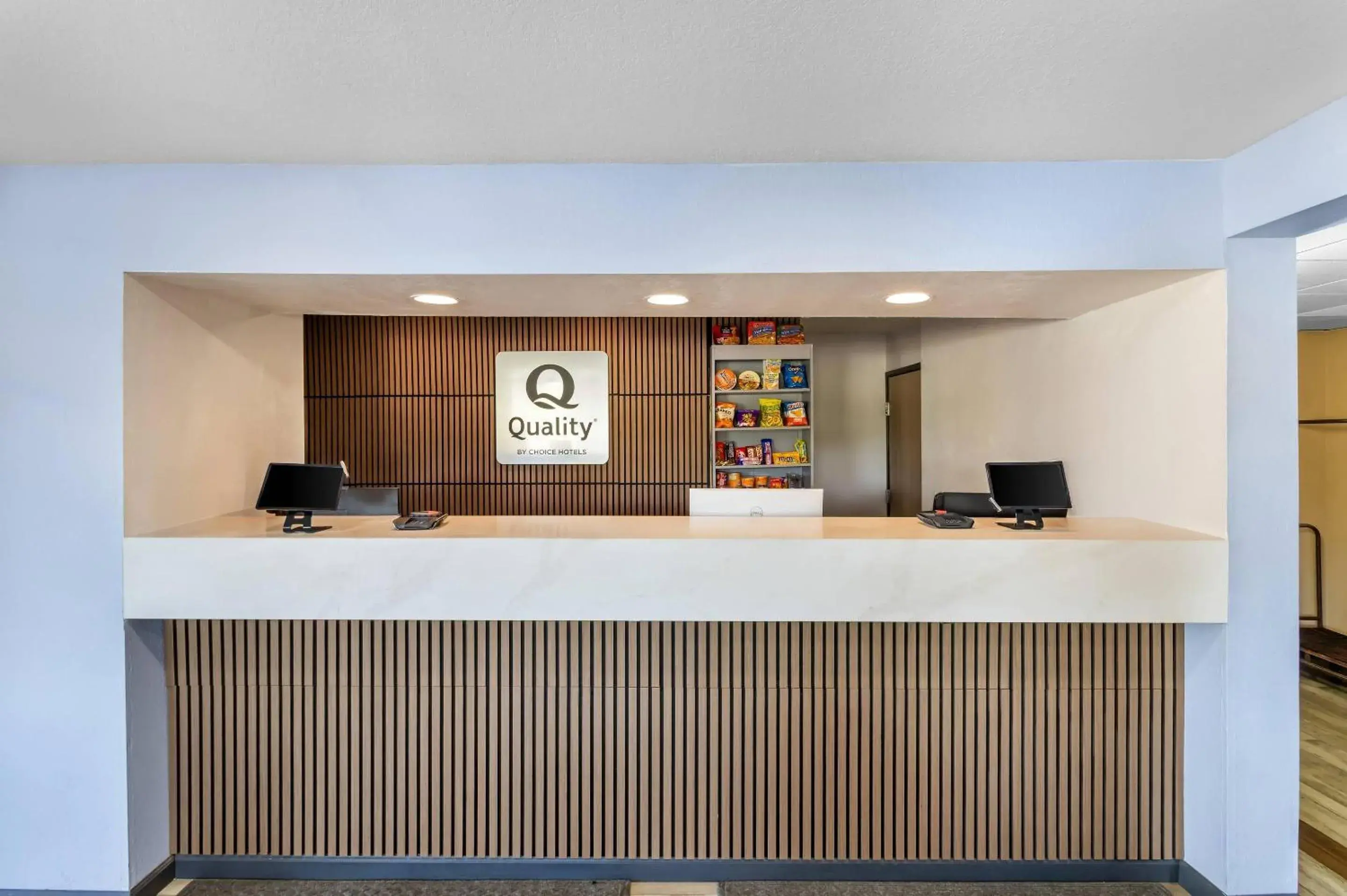 Lobby or reception in Quality Inn Lobby or reception in Quality Inn