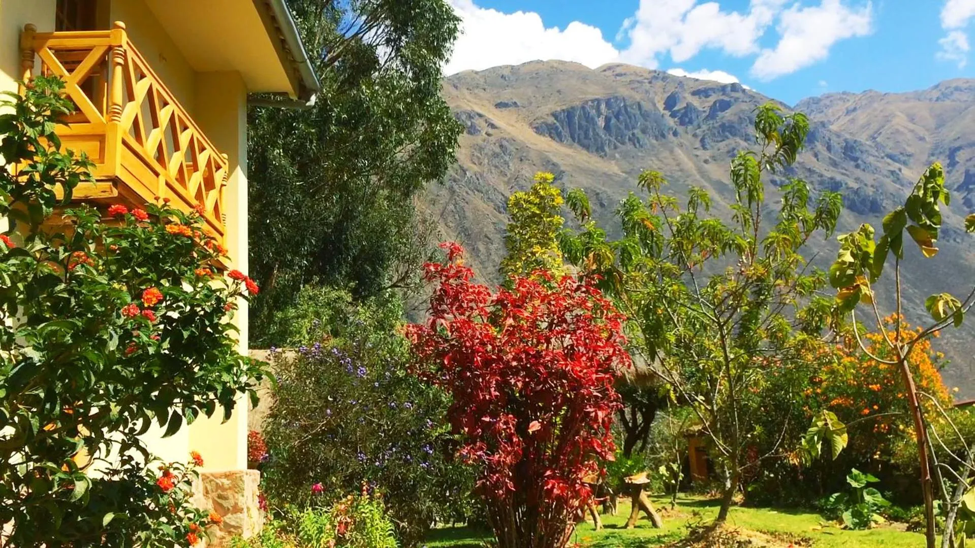 Facade/entrance in Apu Lodge