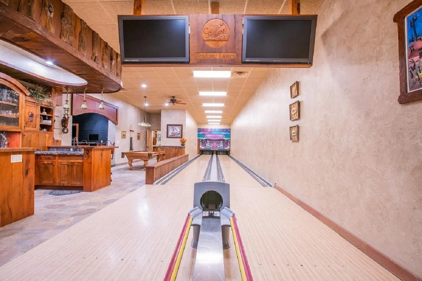 Bowling in Cougar Ridge Resort