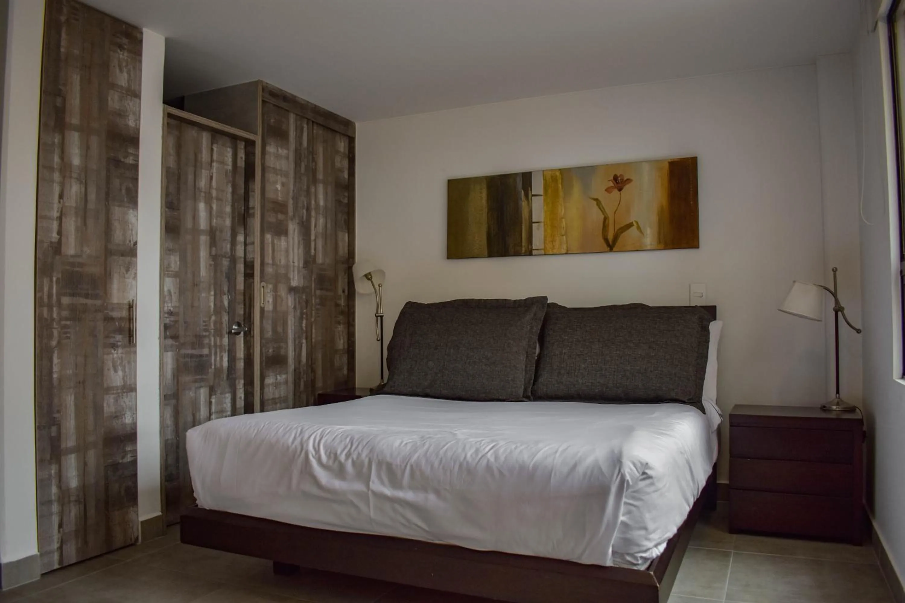 Bedroom, Bed in Cora 96 Street Apartments