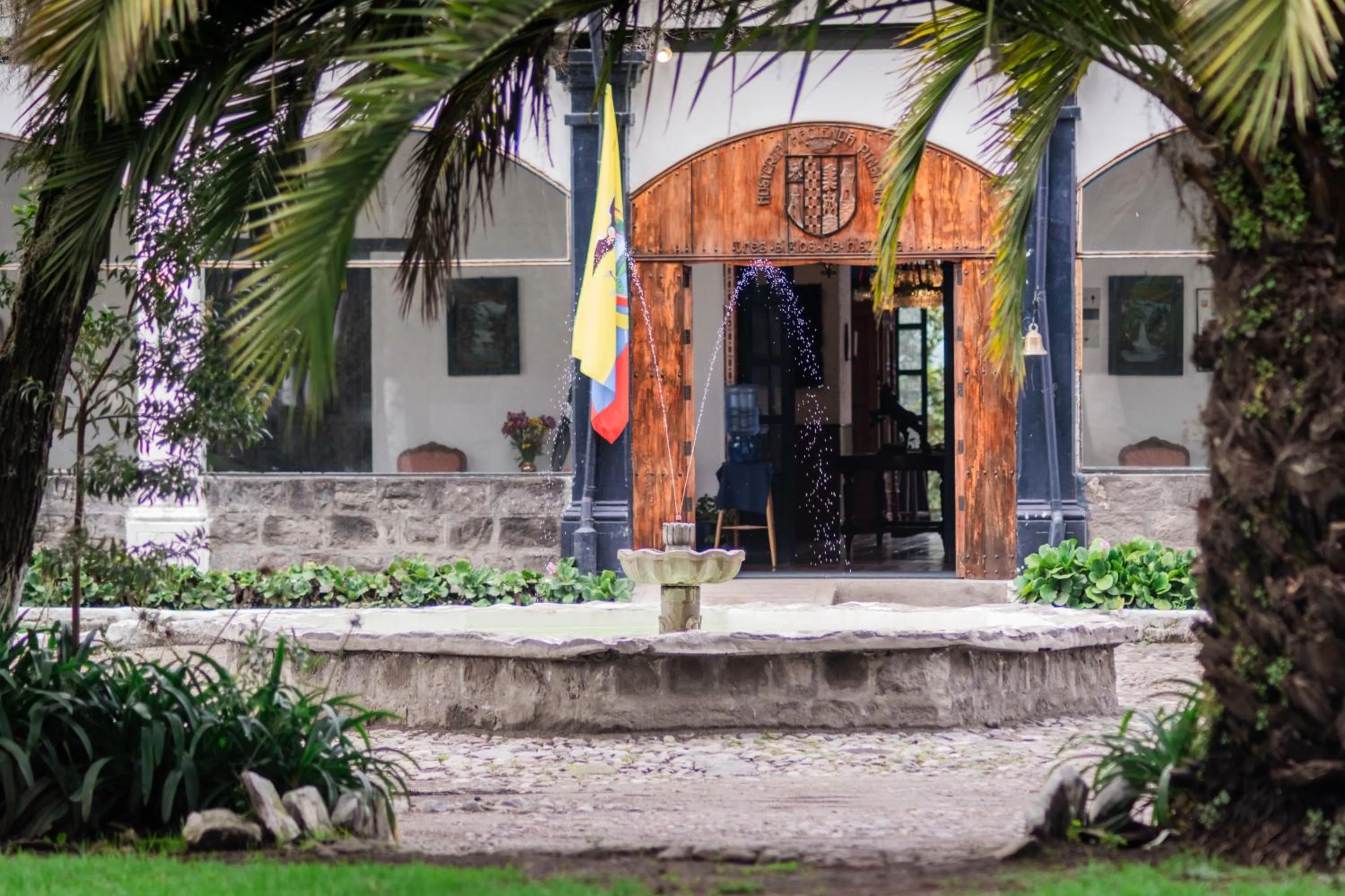 Property building in Hostería Hacienda Pinsaqui