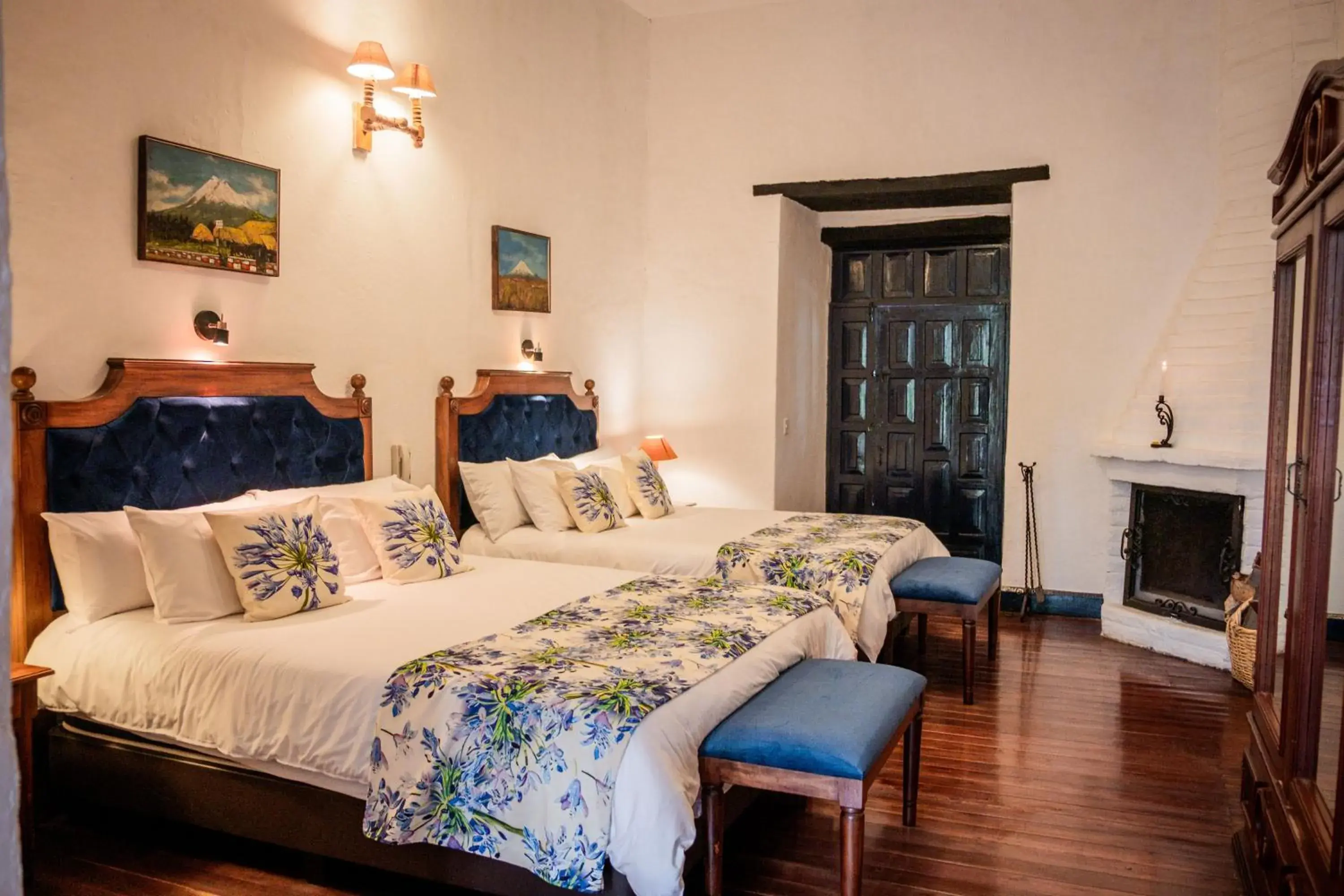 Deluxe Family Room in Hostería Hacienda Pinsaqui Deluxe Family Room in Hostería Hacienda Pinsaqui