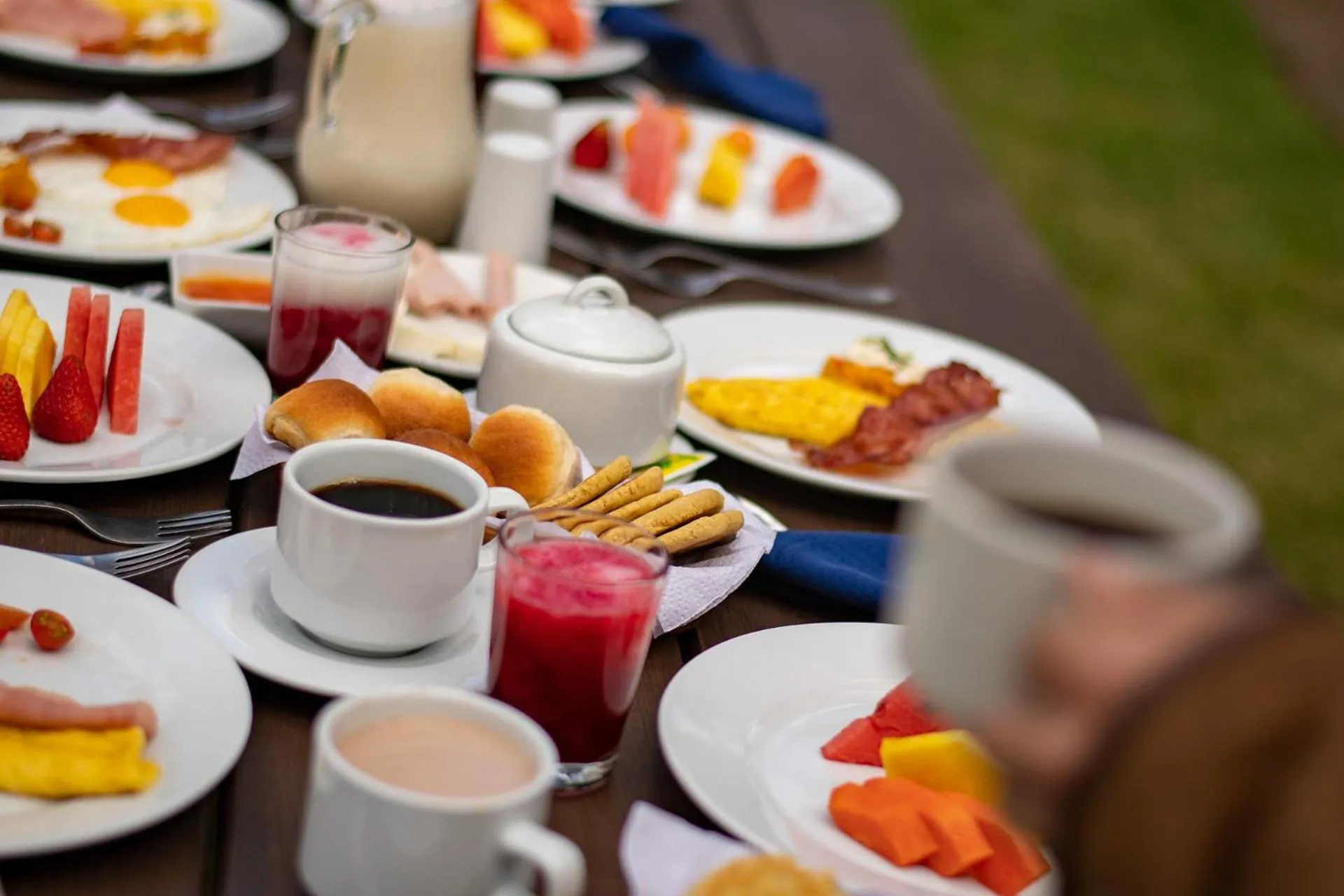 Food close-up in Hostería Hacienda Pinsaqui