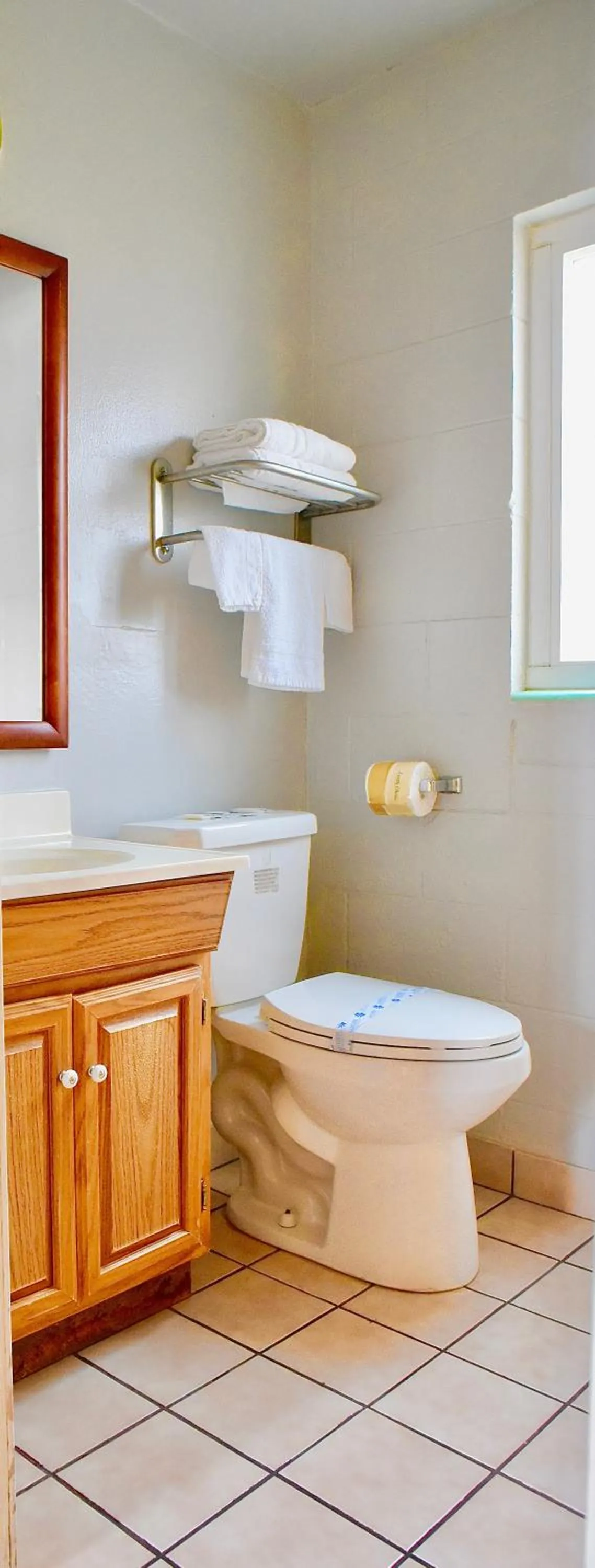 Bathroom in Travel Inn Redding