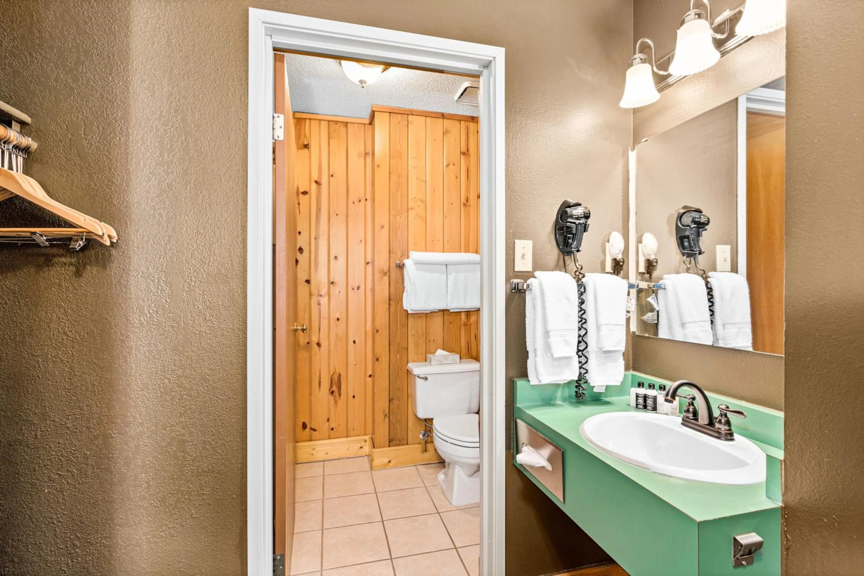 Toilet in Superior Shores Resort