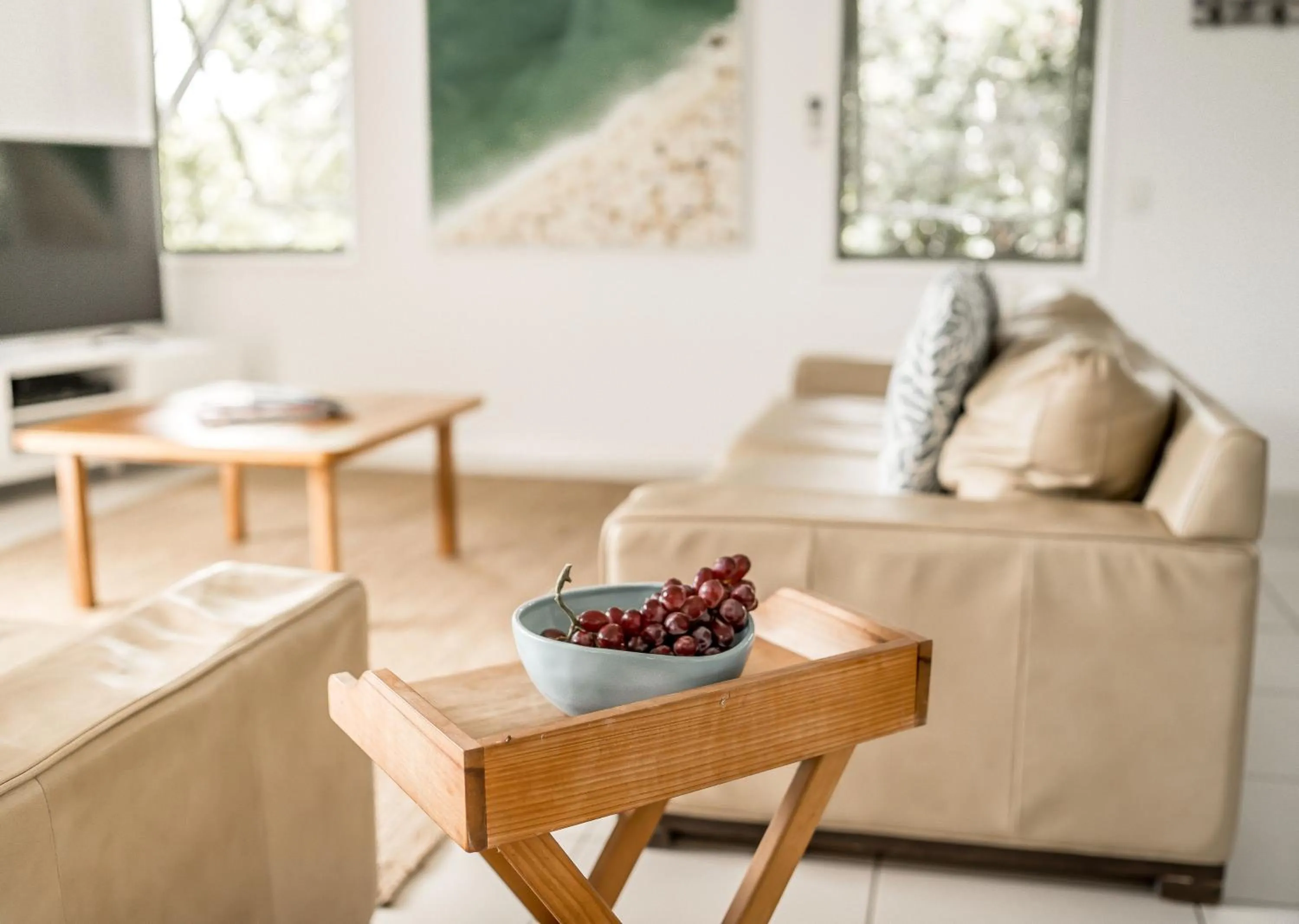 TV and multimedia in The Retreat Beach Houses