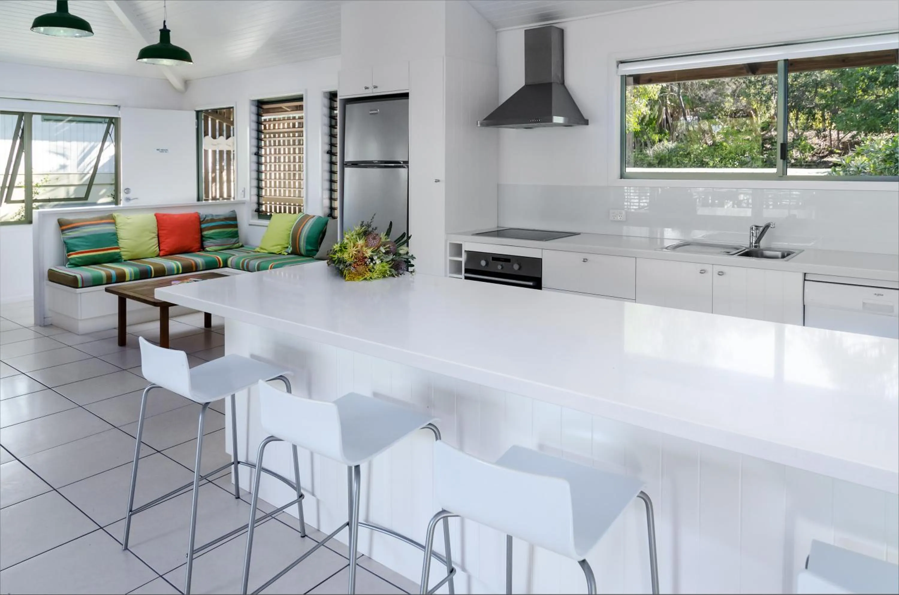 Kitchen or kitchenette in The Retreat Beach Houses