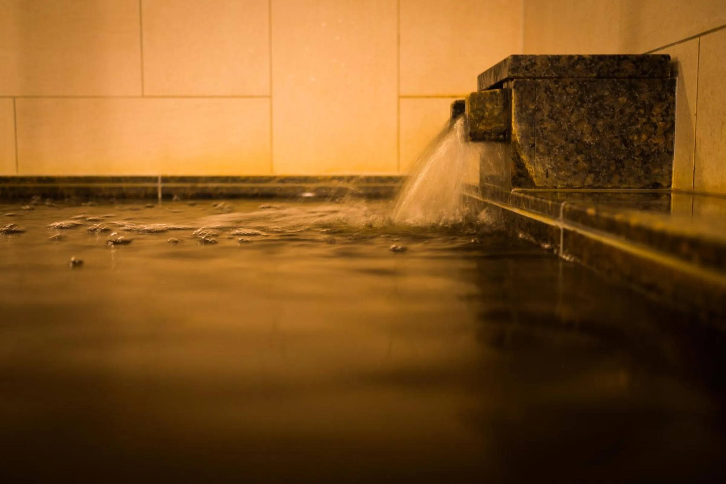 Hot Spring Bath in Super Hotel Osaka Tennoji