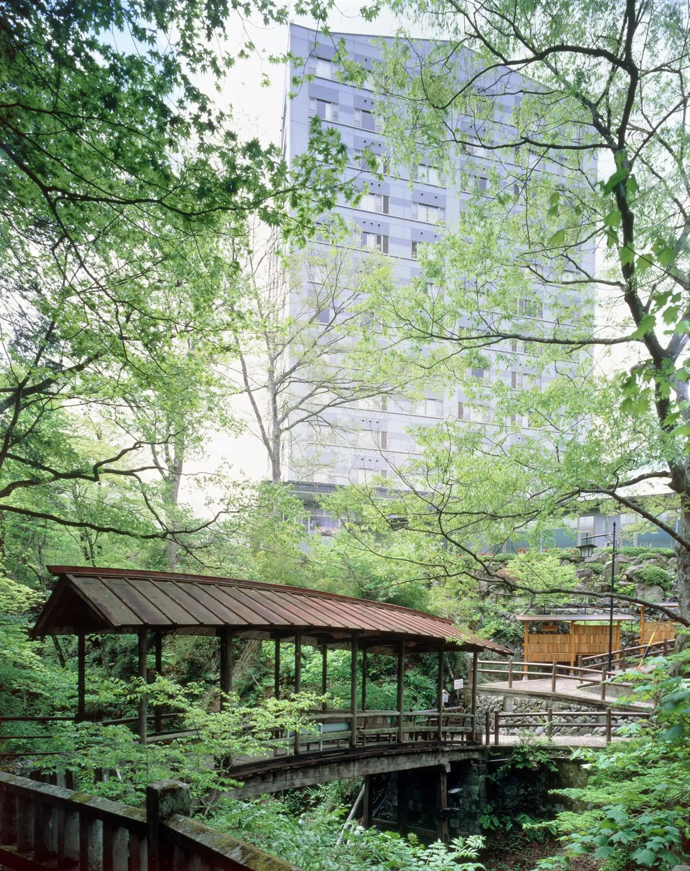 Facade/entrance in Saito Hotel