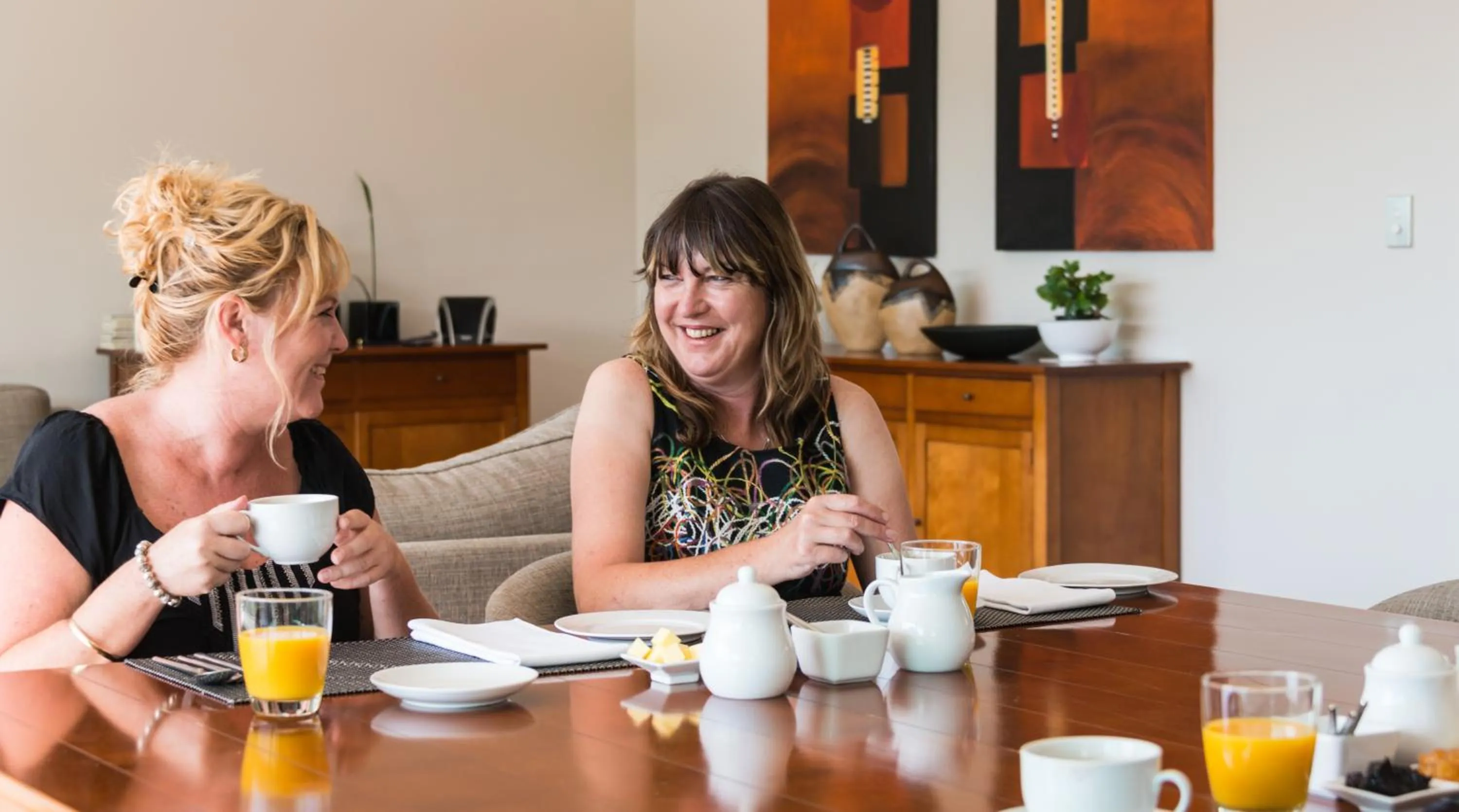 Breakfast in Decks of Paihia