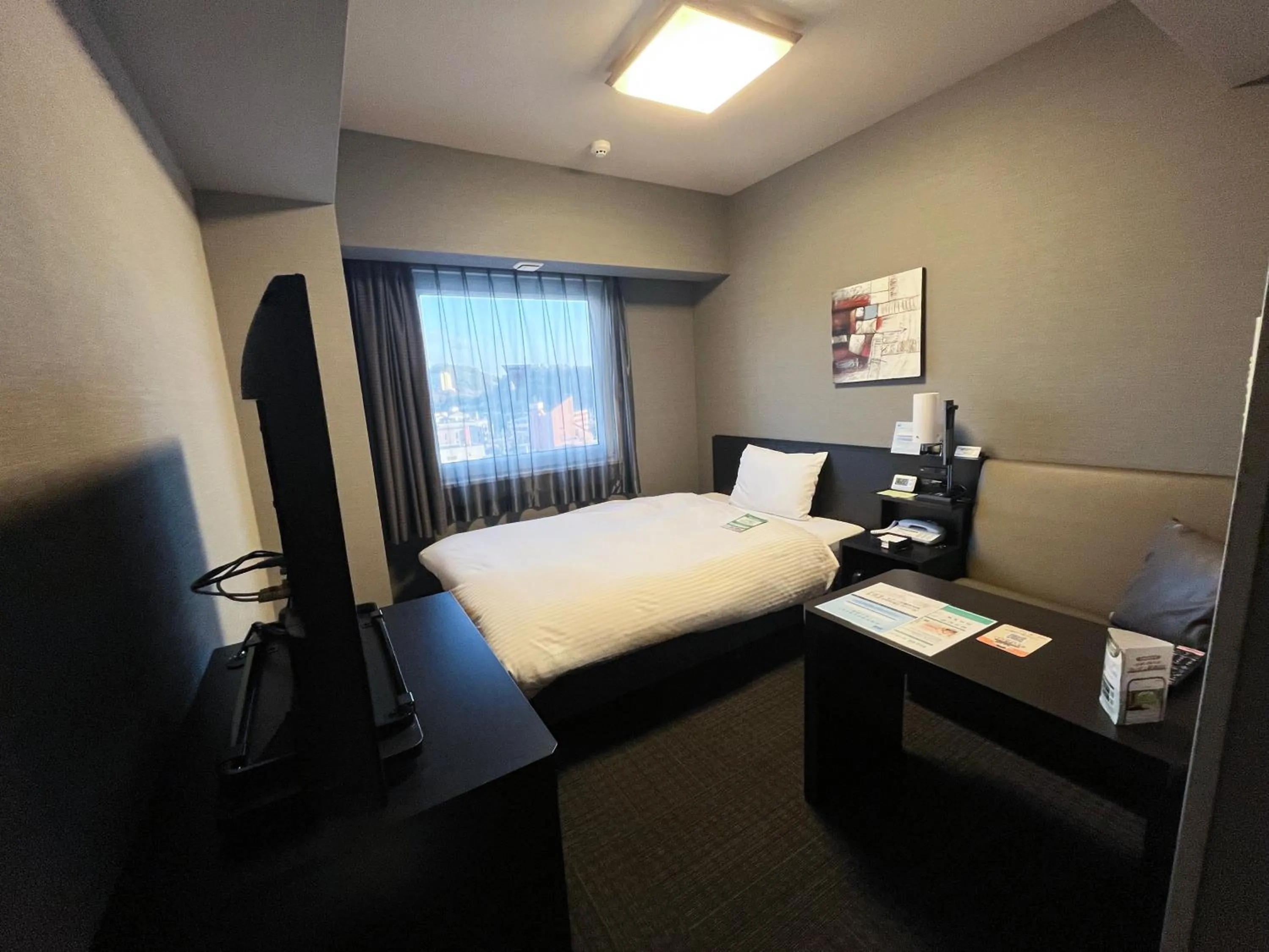 Photo of the whole room, Bed in Hotel Route Inn Kasai Hojonoshuku