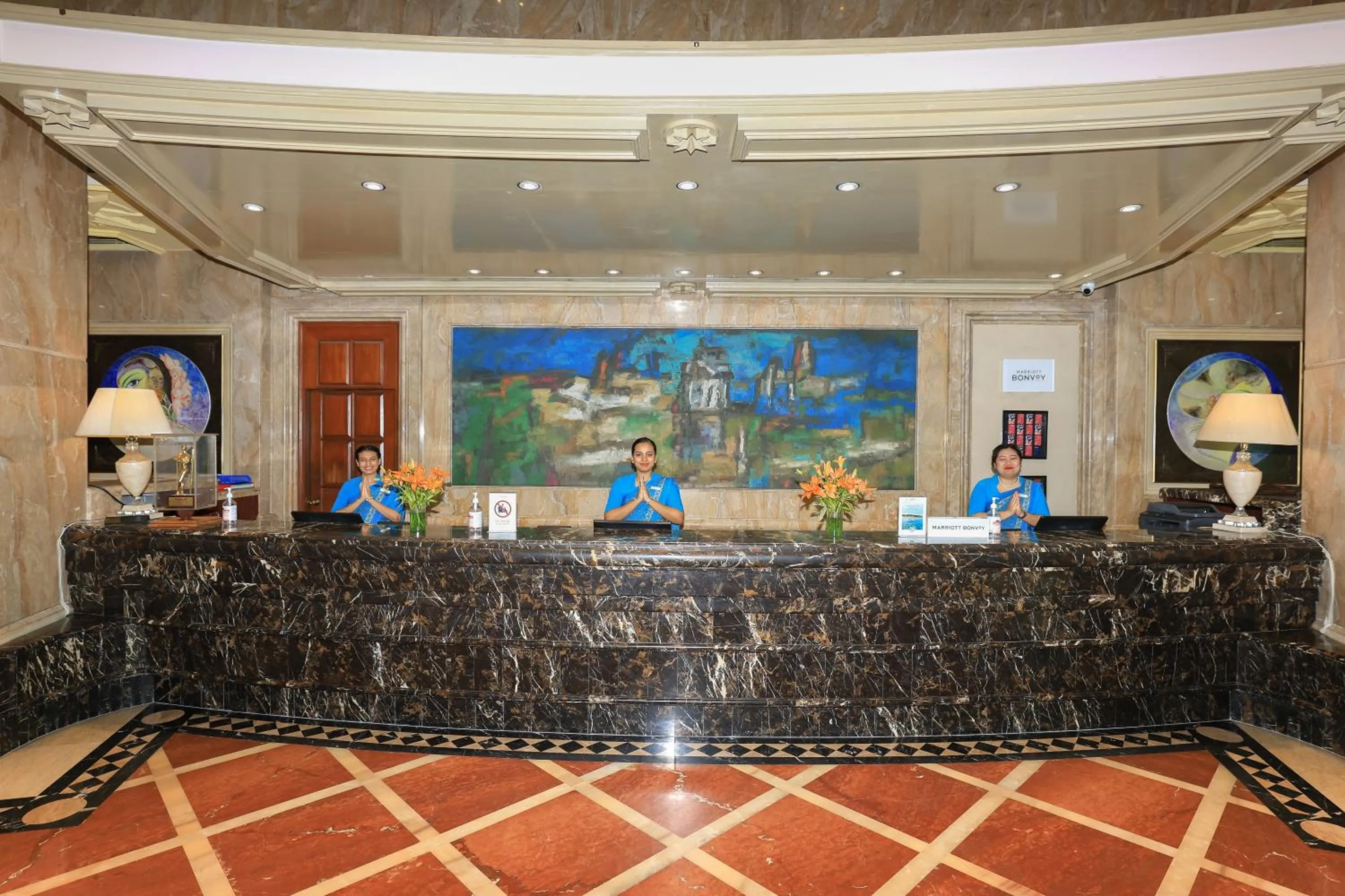 Lobby or reception in Le Royal Meridien Chennai