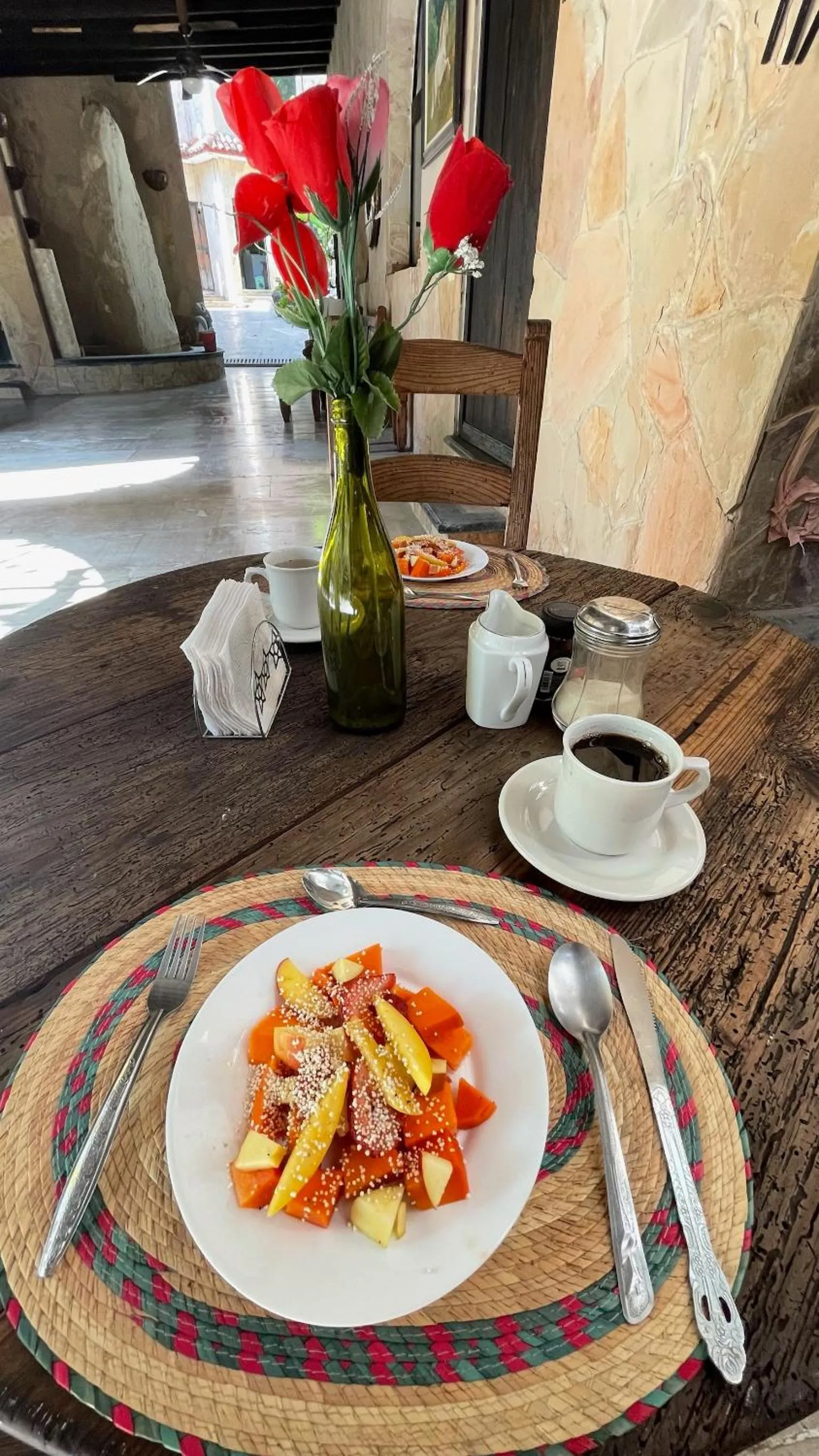 Dining area in Rancho Agua Salada