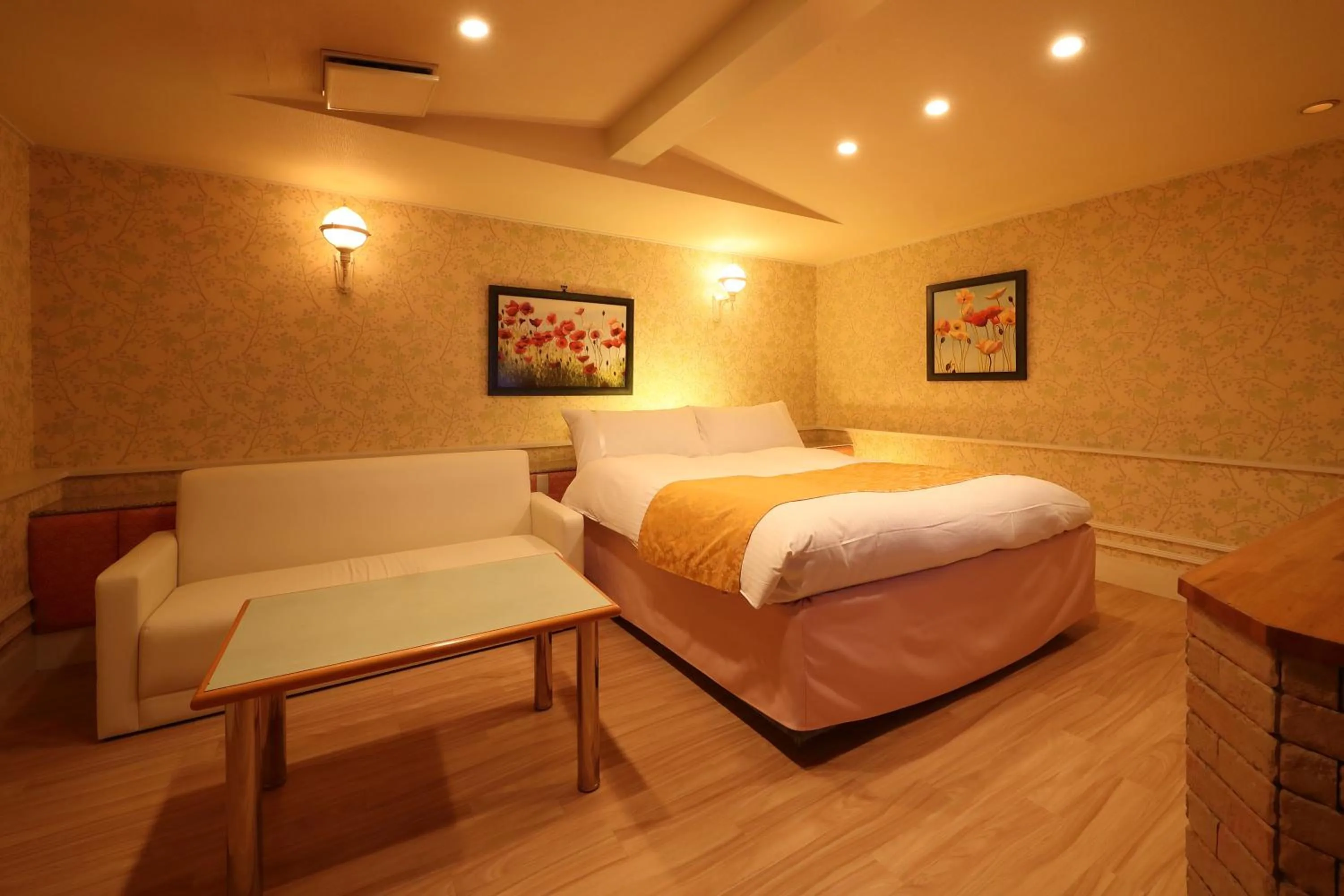 Photo of the whole room, Bed in Hotel Fine Garden Okayama I