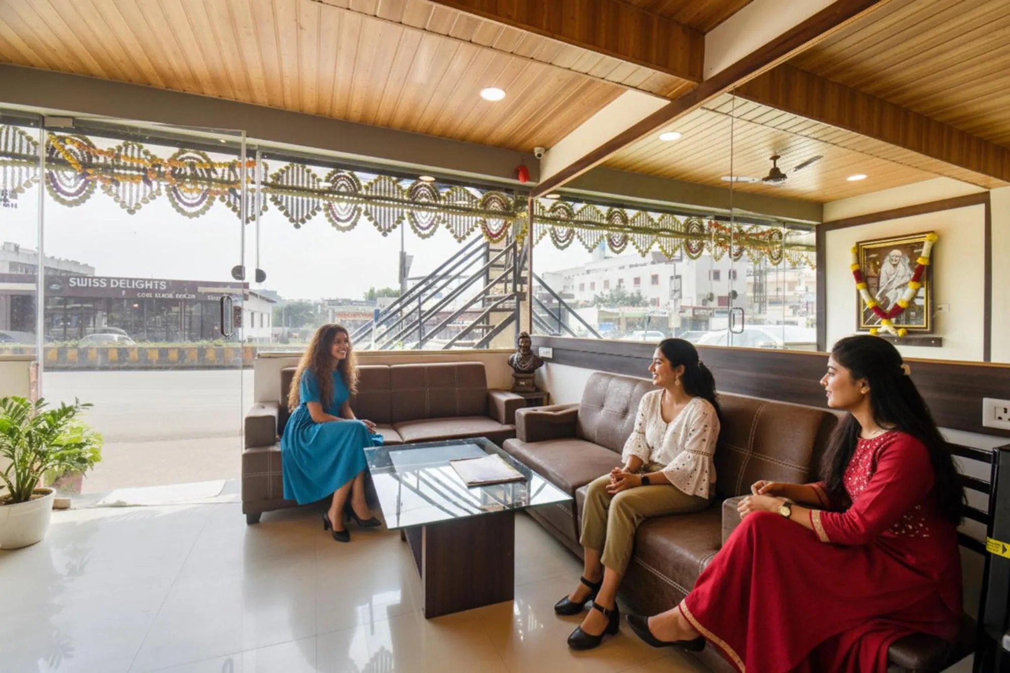 Seating area in Via Comfort Executive - Nr Butterfly Park - Hinjawadi