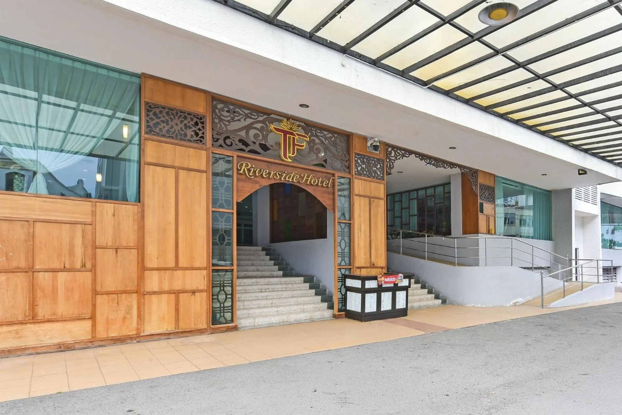 Facade/entrance in Sunday Malacca Formerly Tun Fatimah