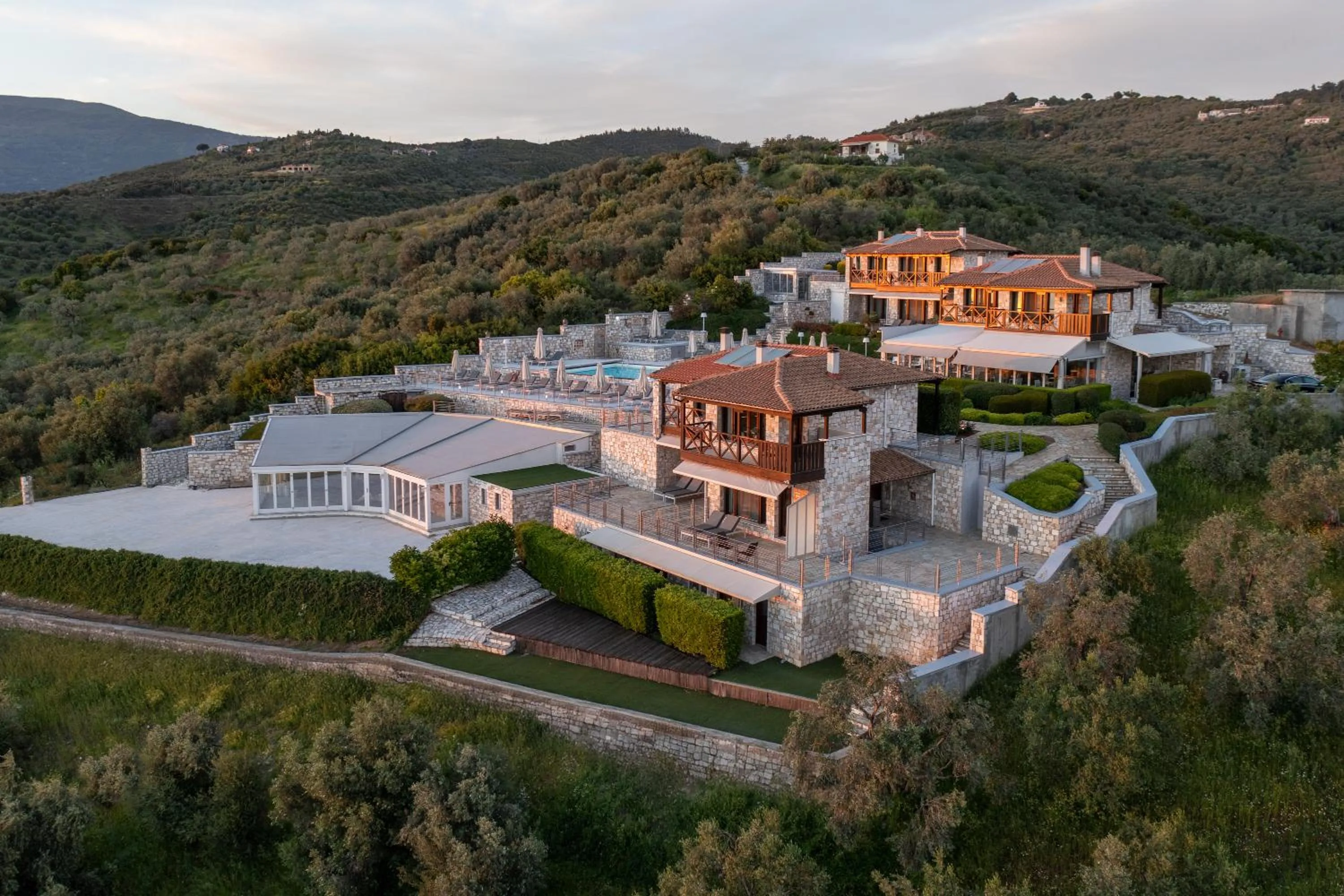 Property building in Karavia Lux Inn