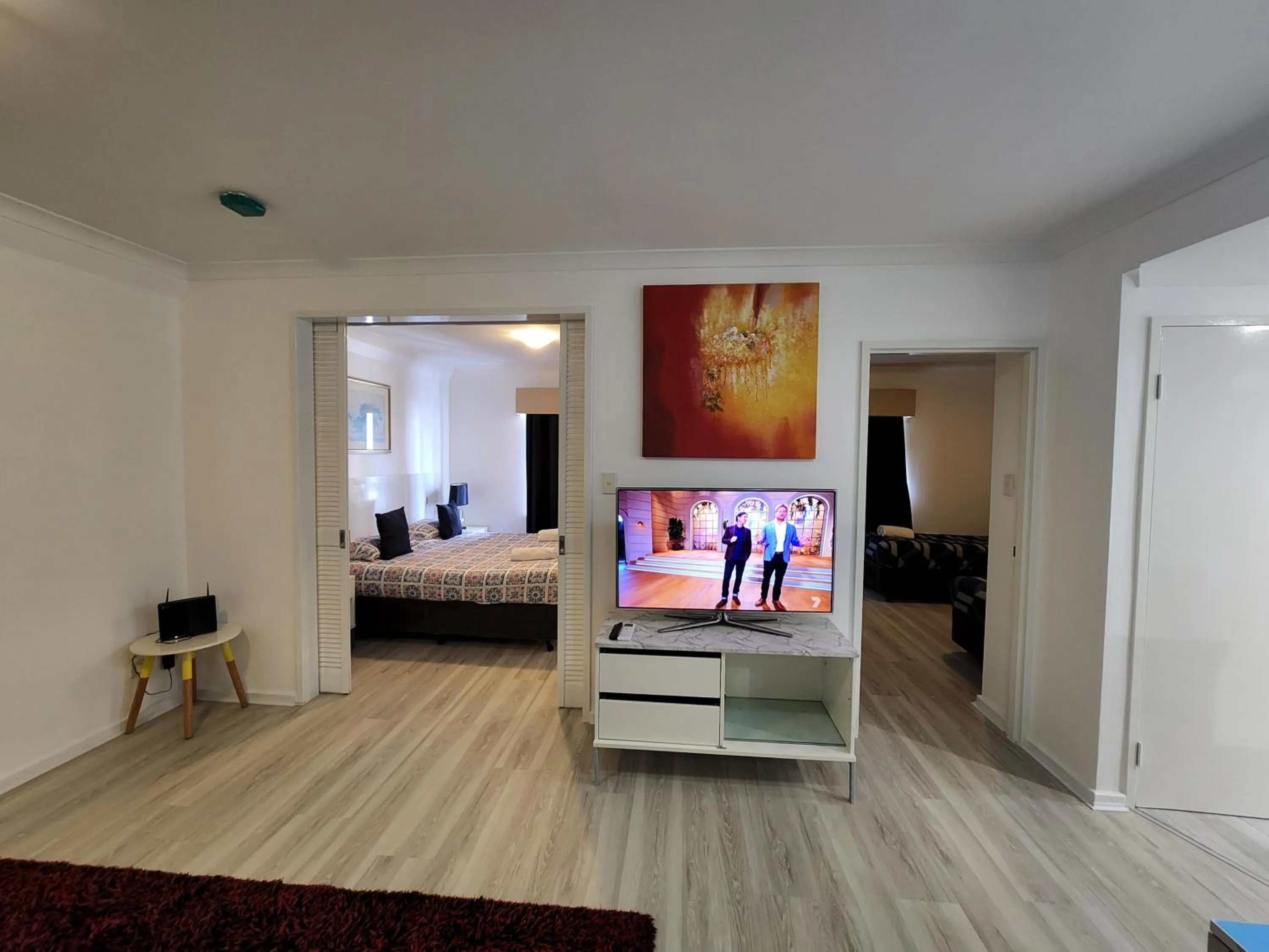 Bed in PERTH CBD APARTMENTS