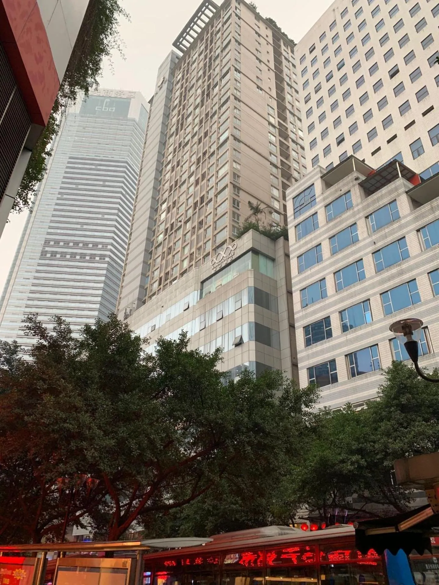 Property building in Xus Residential Apartment Near Jiefangbei and Hongya Cave In The City Centre