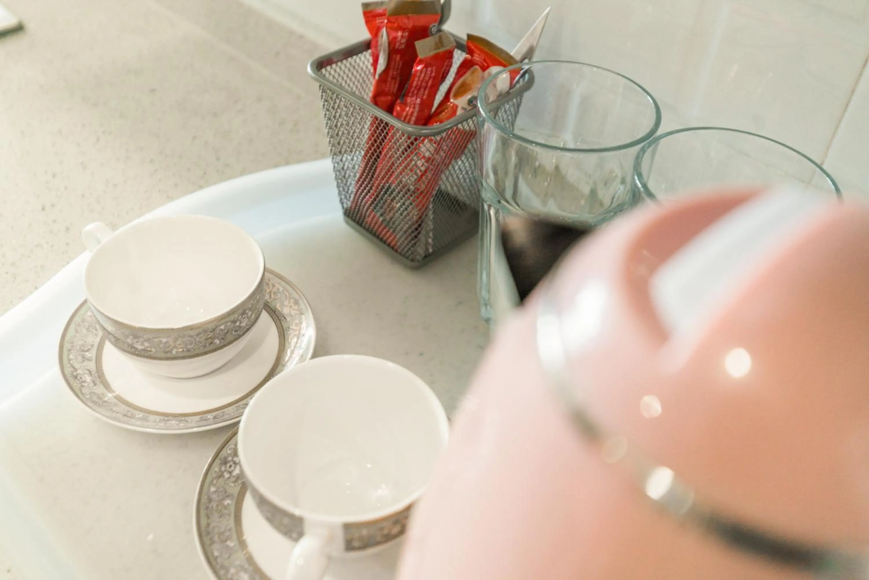Coffee/tea facilities in Xus Residential Apartment Near Jiefangbei and Hongya Cave In The City Centre